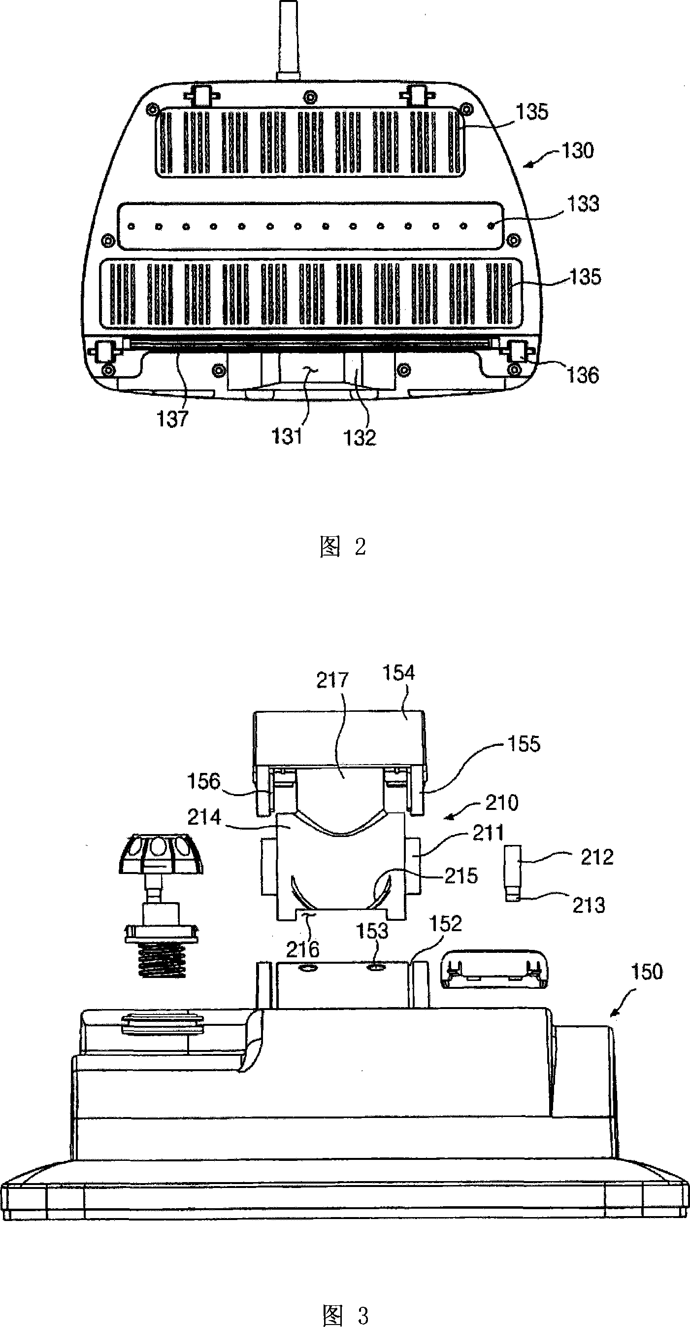 Steam vacuum cleaner and its push bar assembly and hose assembly