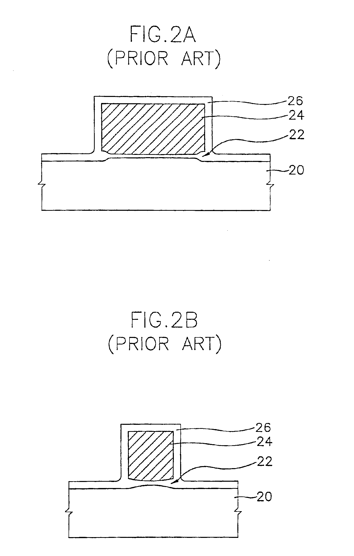 Method for forming a gate electrode in a semiconductor device including re-oxidation for restraining the thickness of the gate oxide