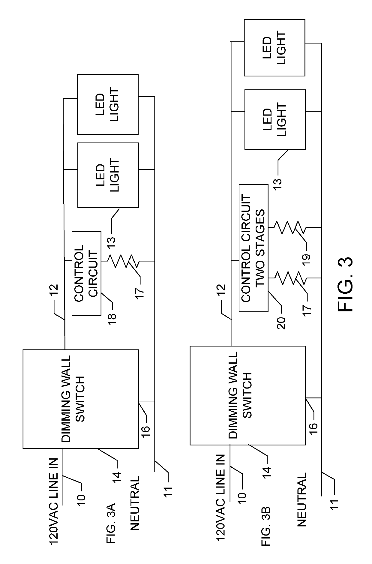 LED dimming stabilizer apparatus and method