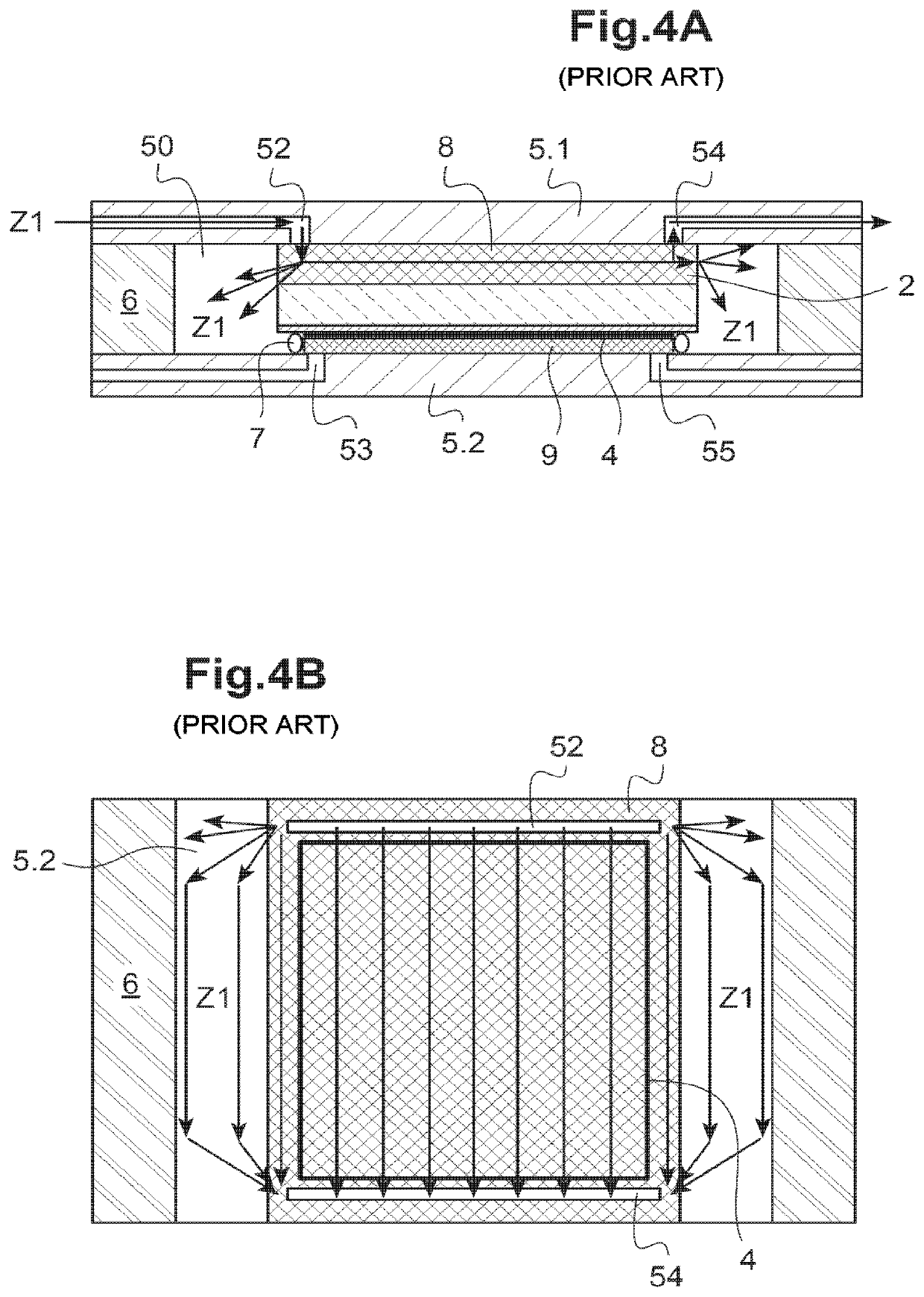 Water electrolysis reactor (SOEC) or fuel cell (SOFC) with an increased rate of water vapour use or fuel use, respectively