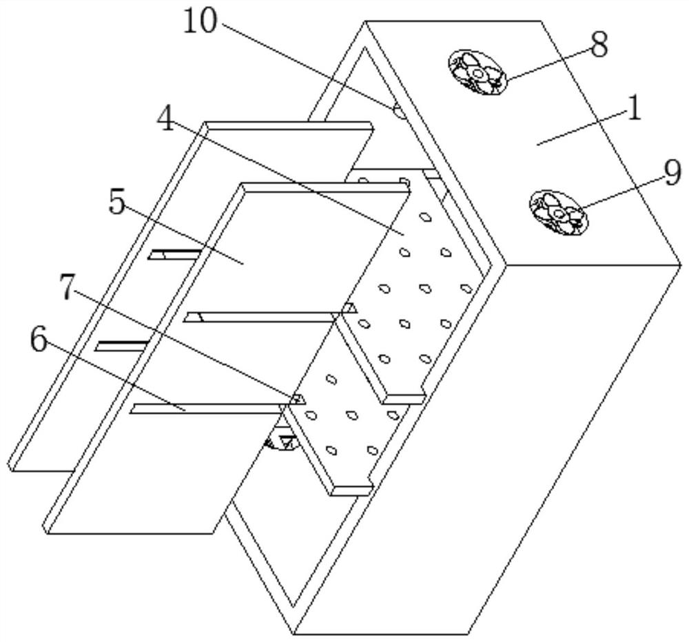 Intelligent storage rack for hardware bathroom and use method of intelligent storage rack