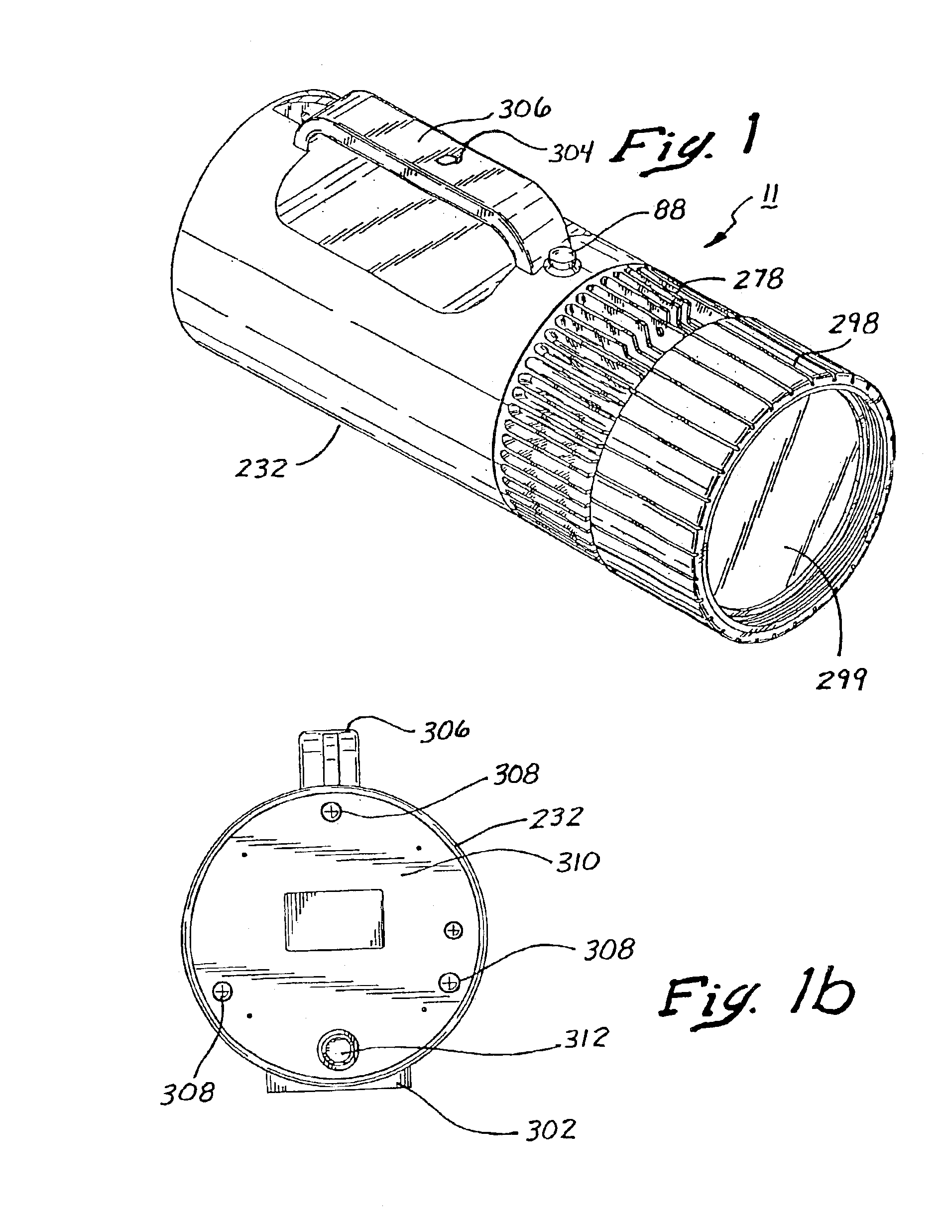 Apparatus and method for operating a portable xenon arc searchlight