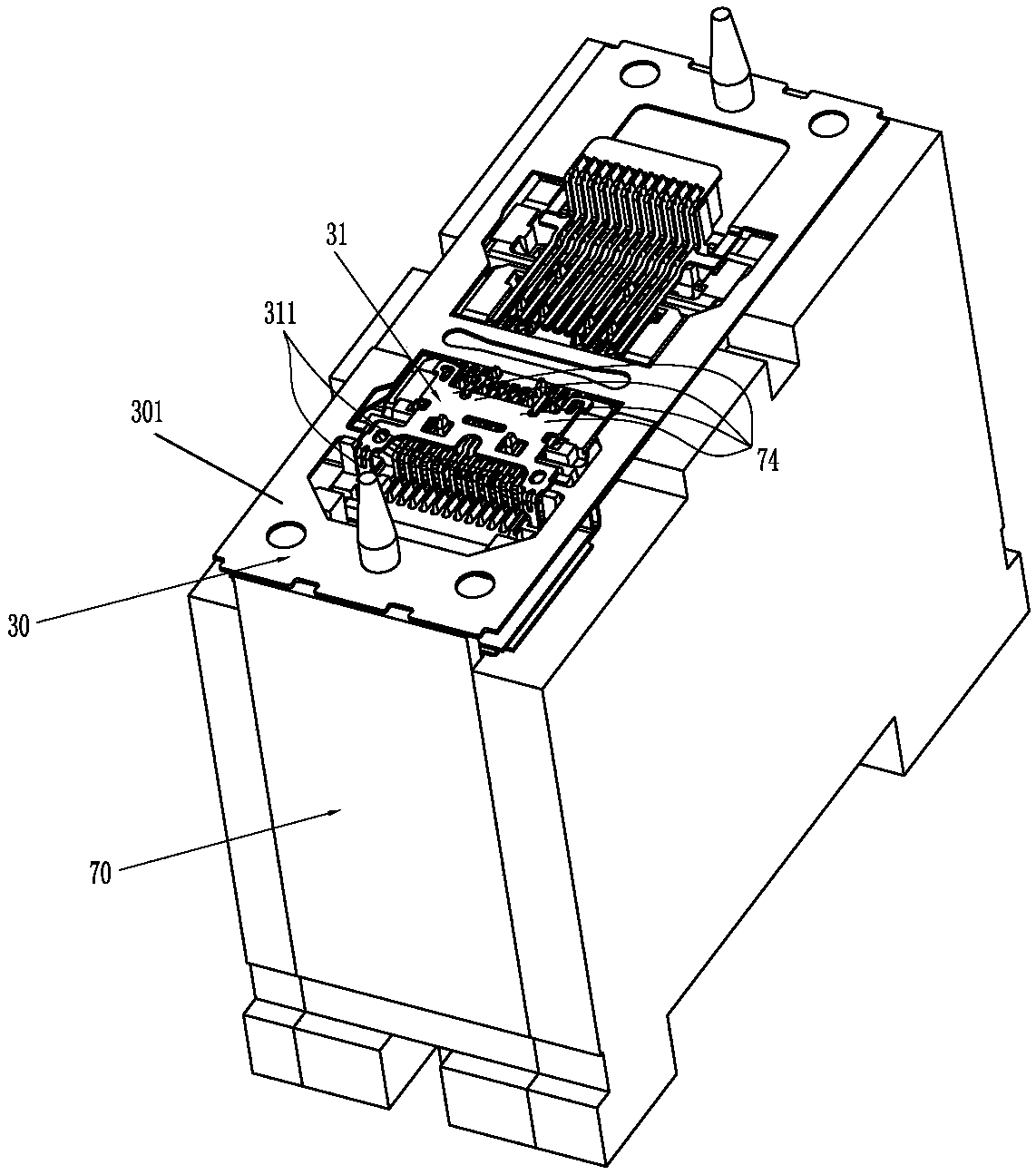 USB Type-C connector and fabrication process thereof