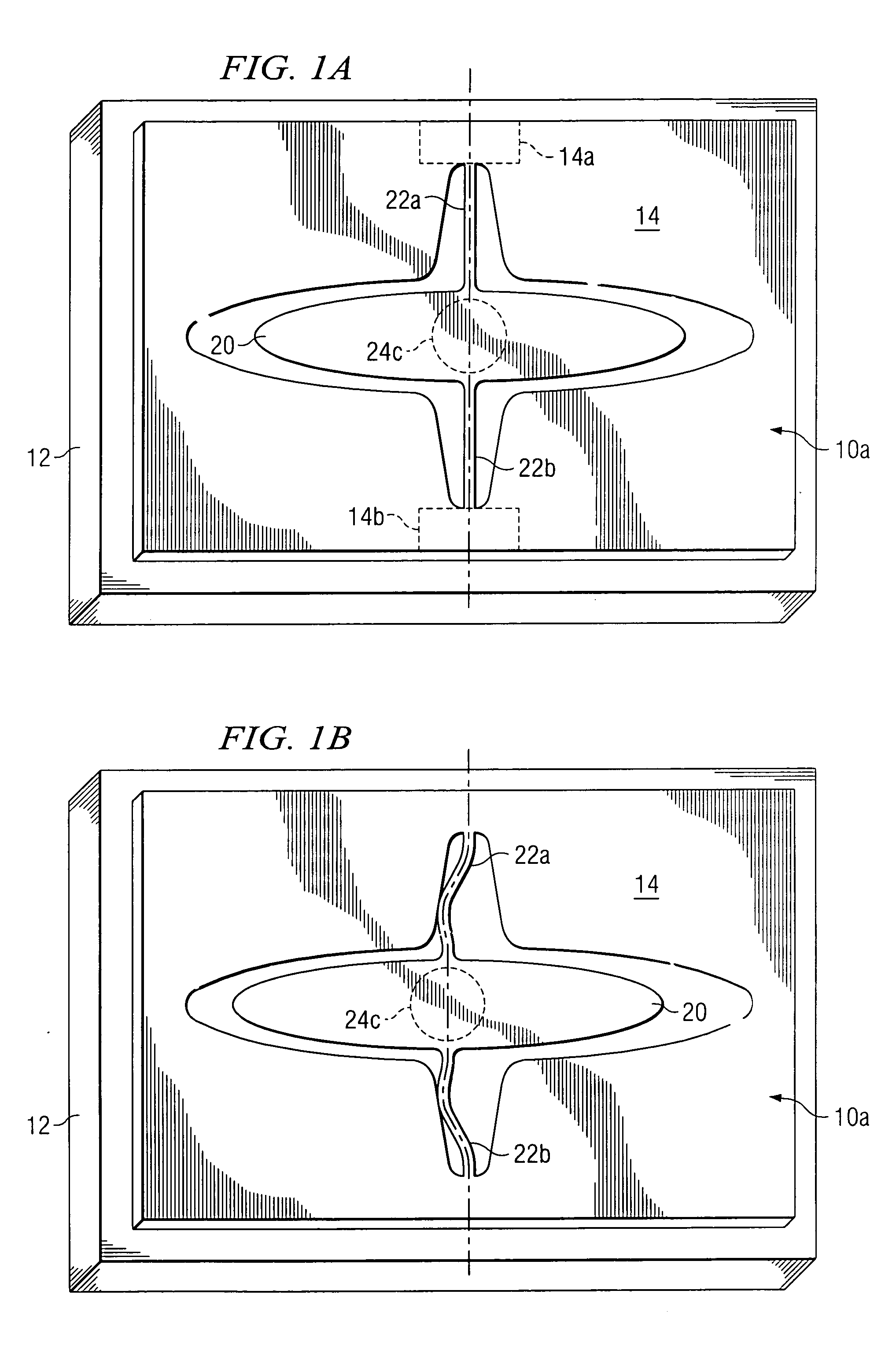 Structure and method for reducing thermal stresses on a torsional hinged device