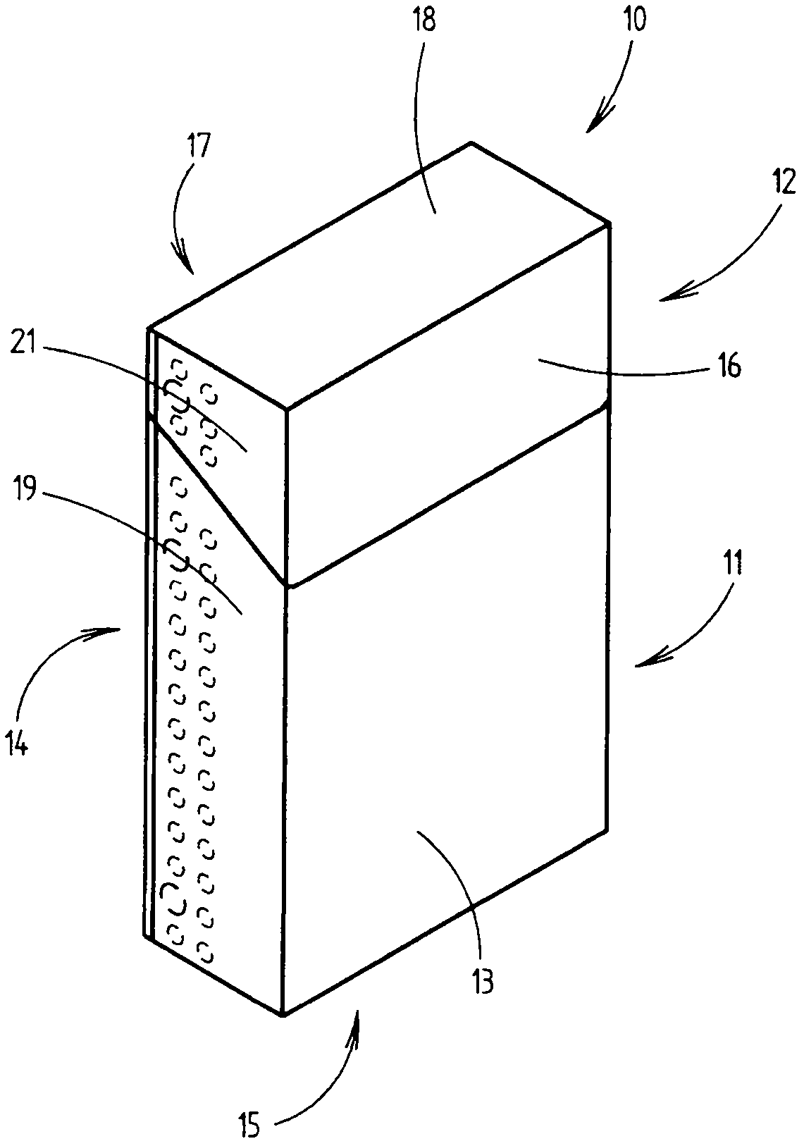 Method and device for manufacturing packaging for cigarettes
