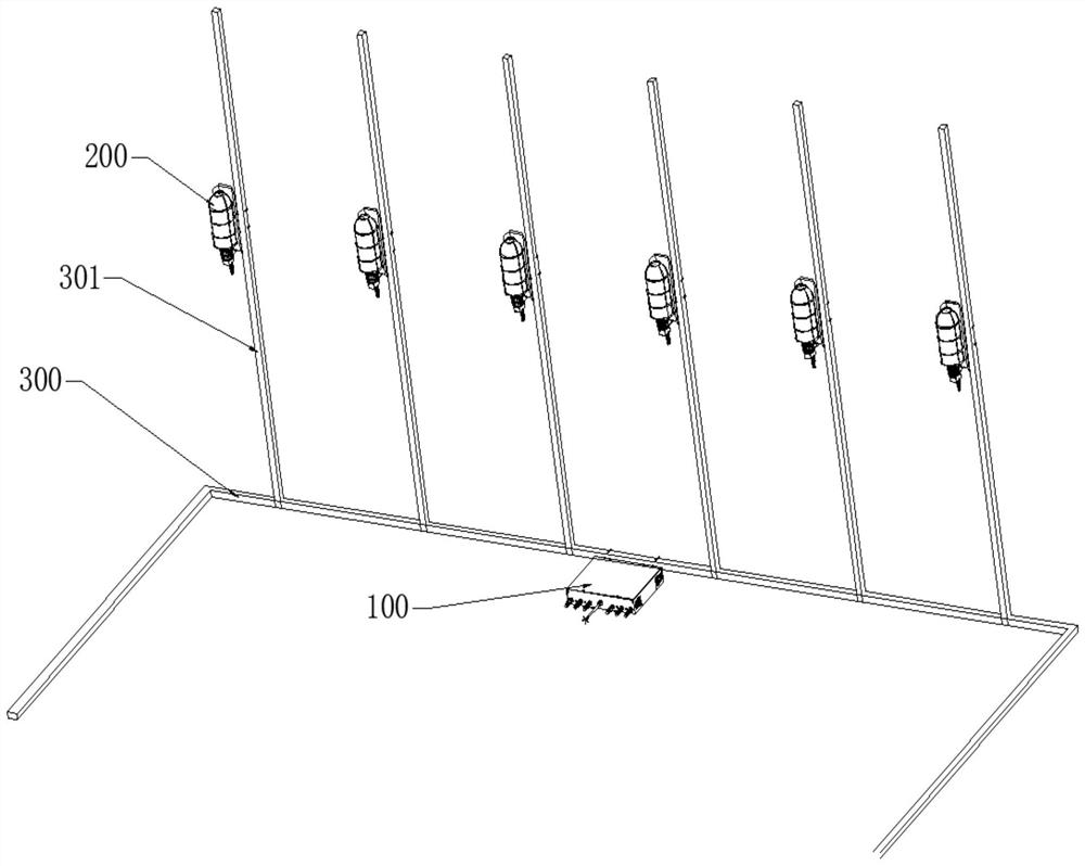 Movable intelligent light supplementing system and light supplementing method thereof