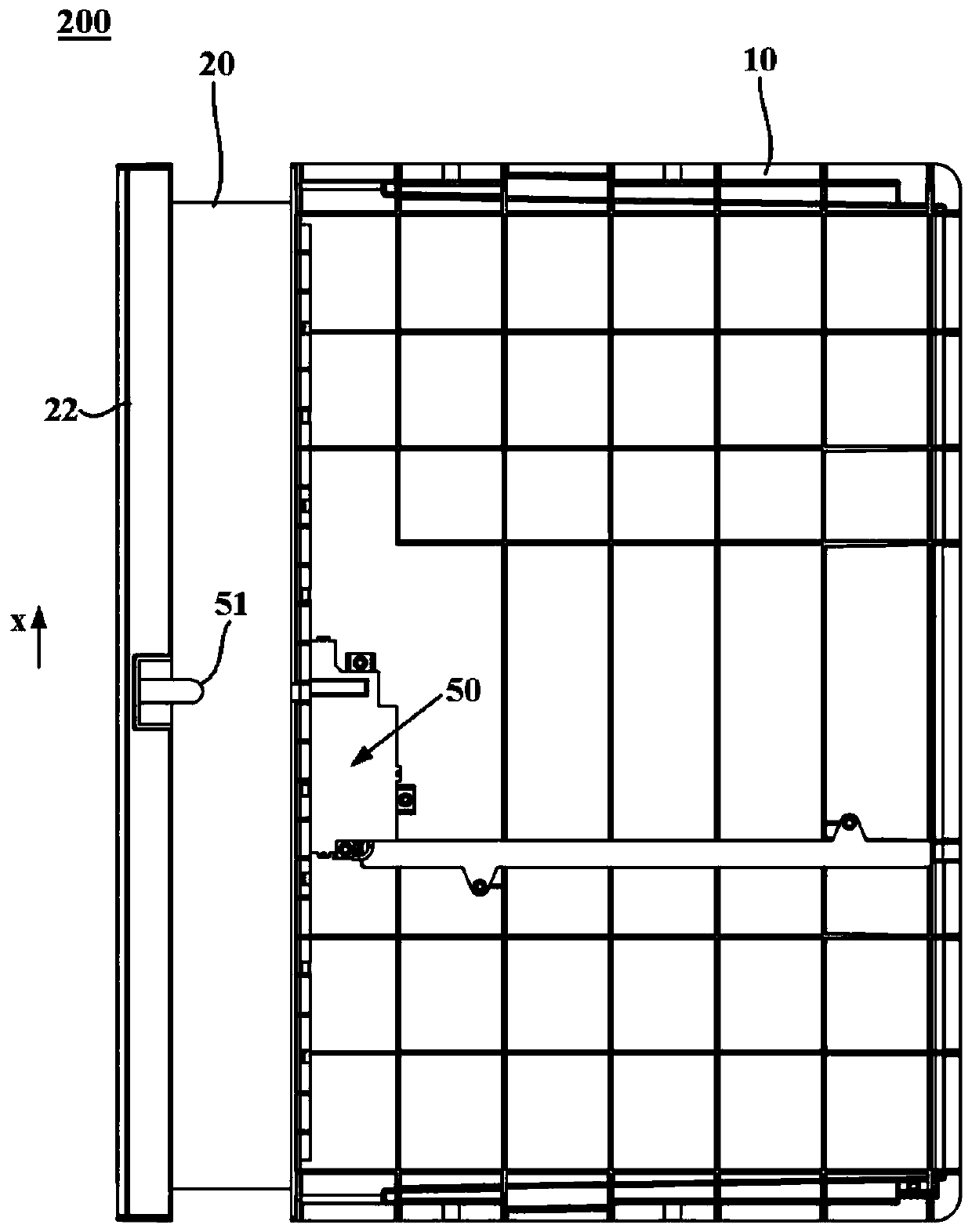 Refrigerator freezer and its drawer assembly