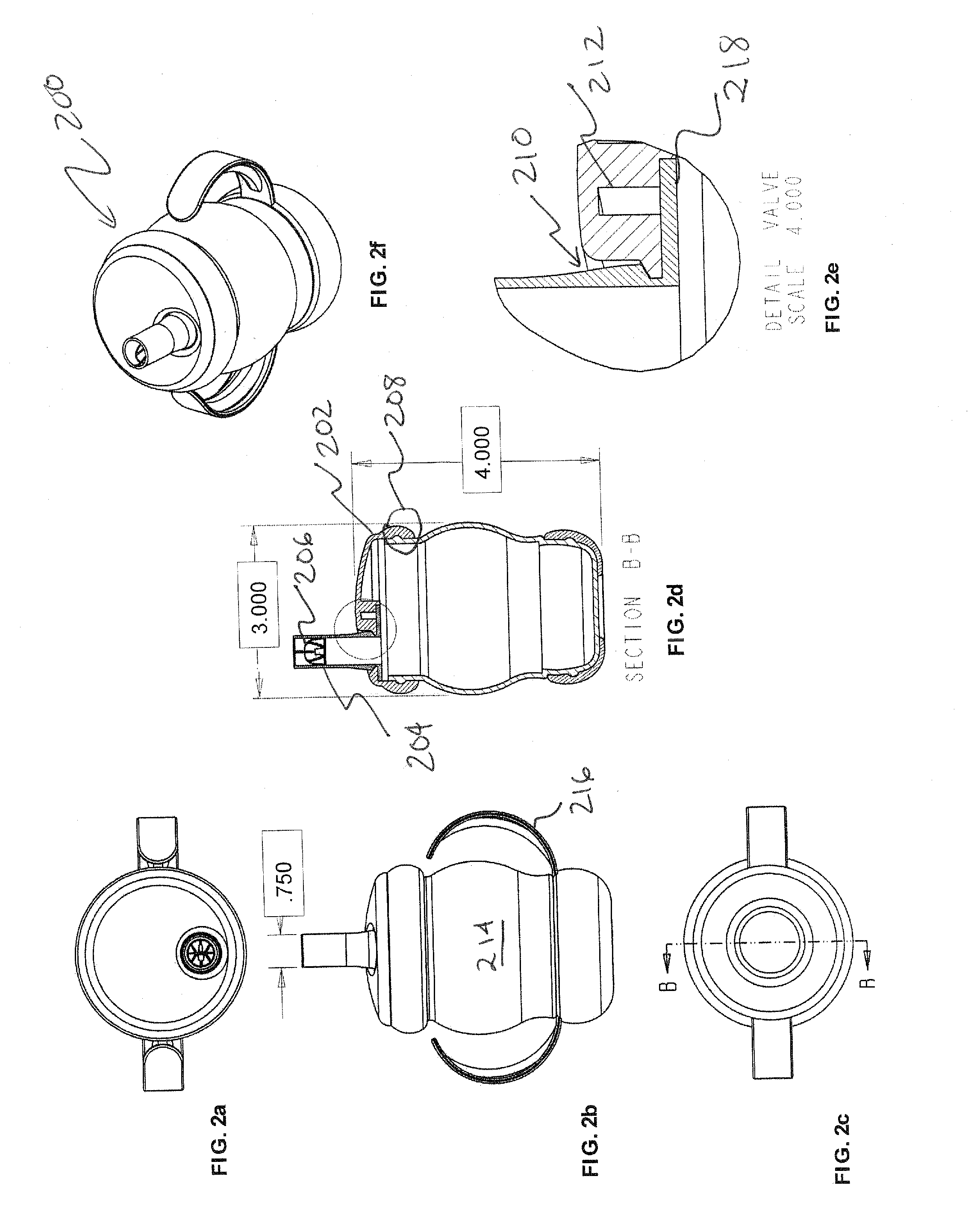 Drinking devices for children with integrated valve