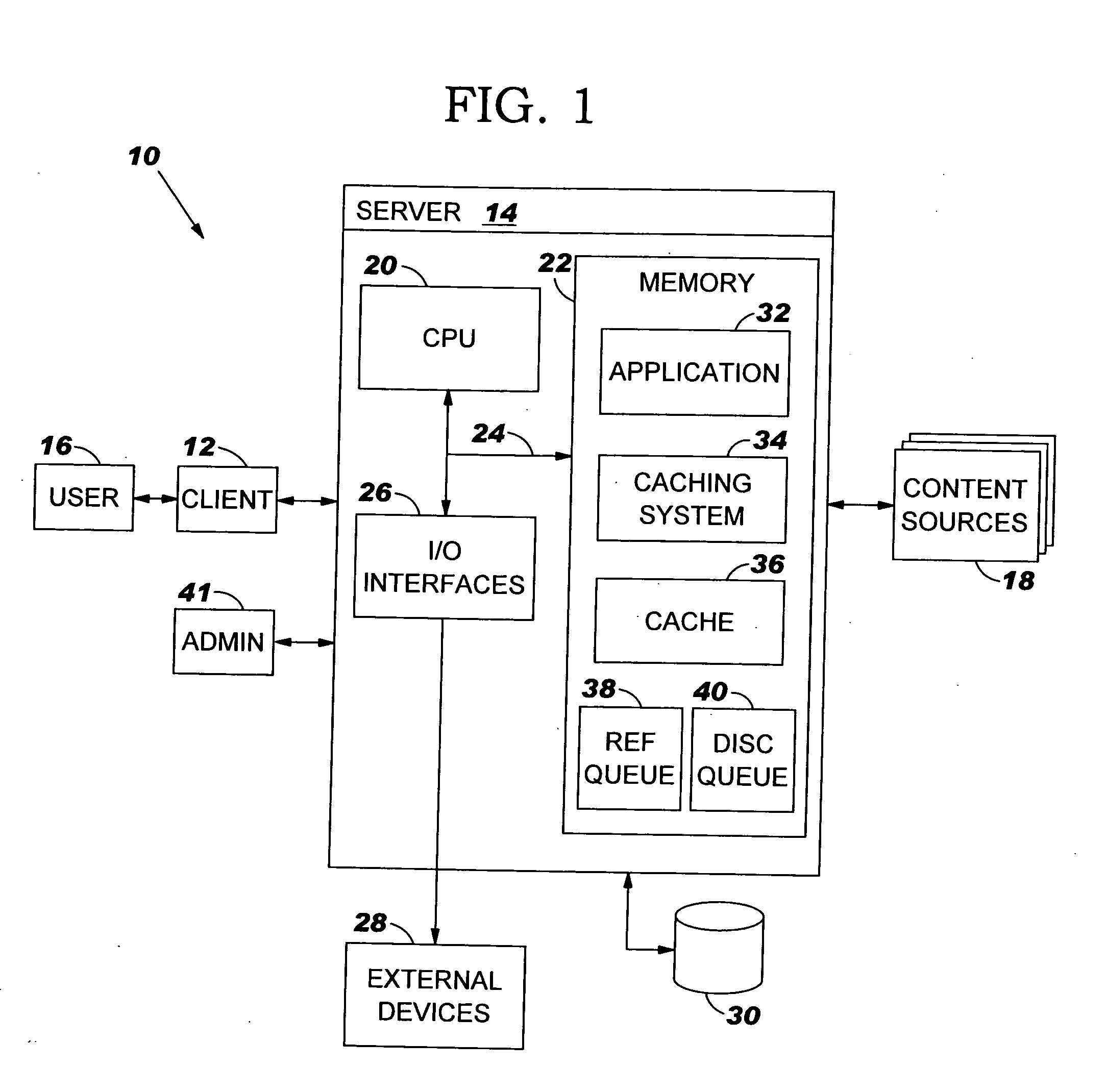 Method, system and program product for caching data objects