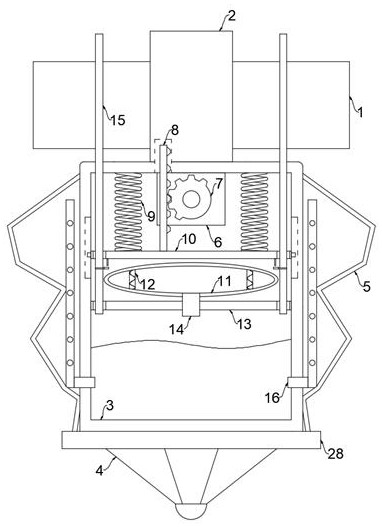 Anti-blocking PDC (Polycrystalline Diamond Compact) drill bit