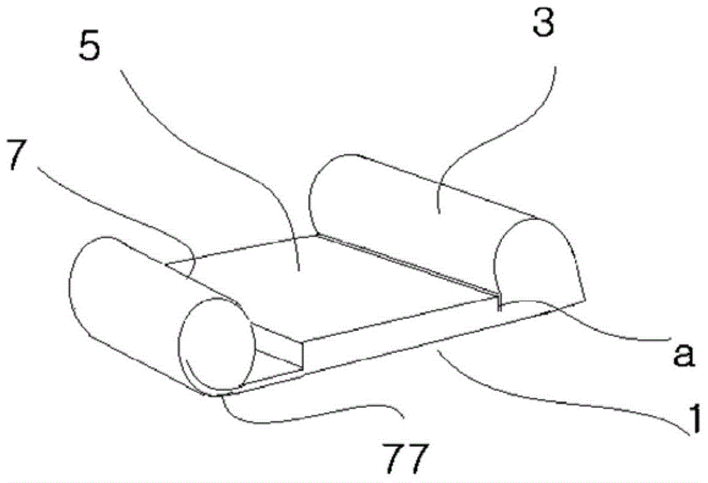 Auxiliary device for exercising abdominal muscles