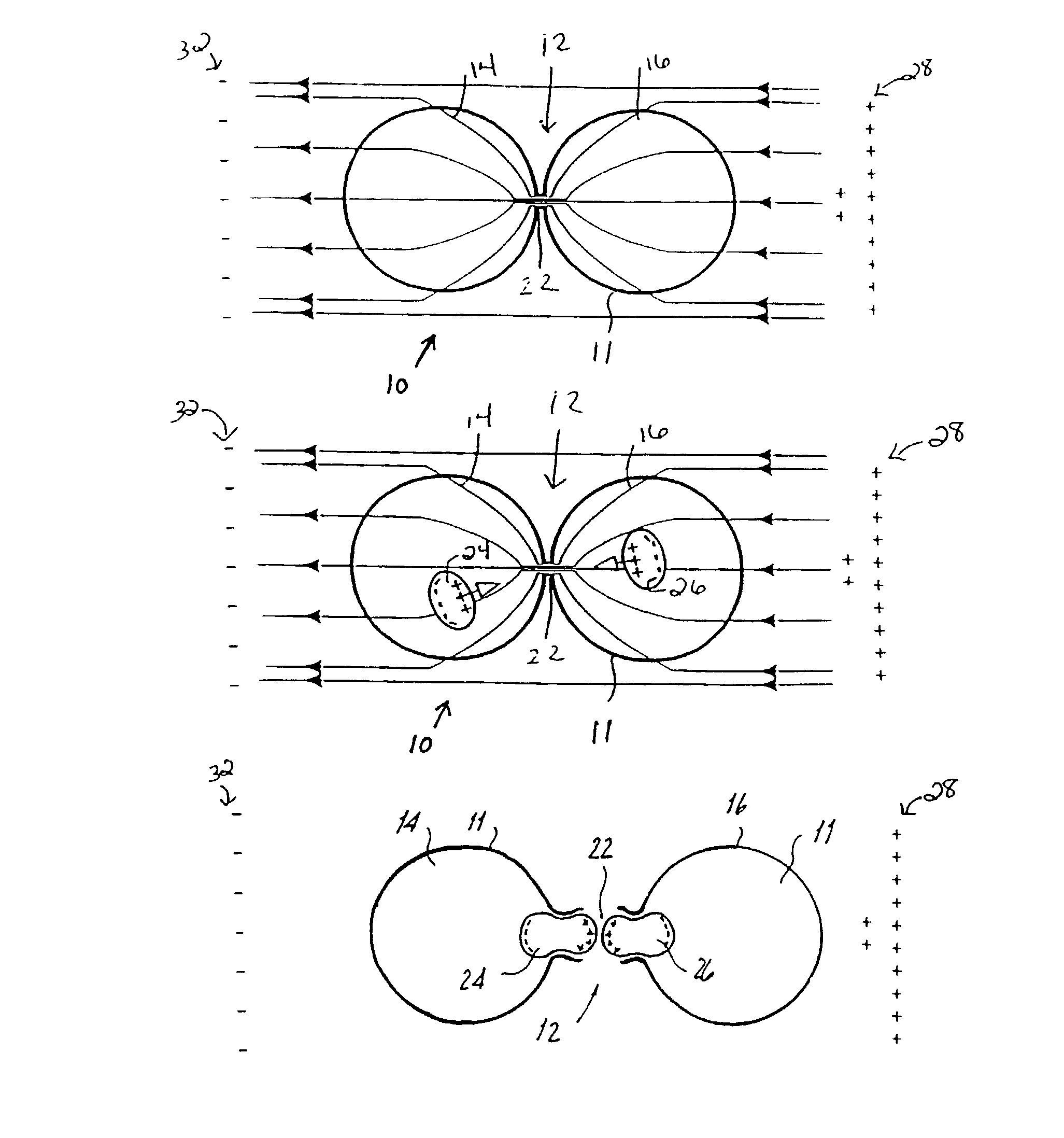 Method and apparatus for destroying dividing cells