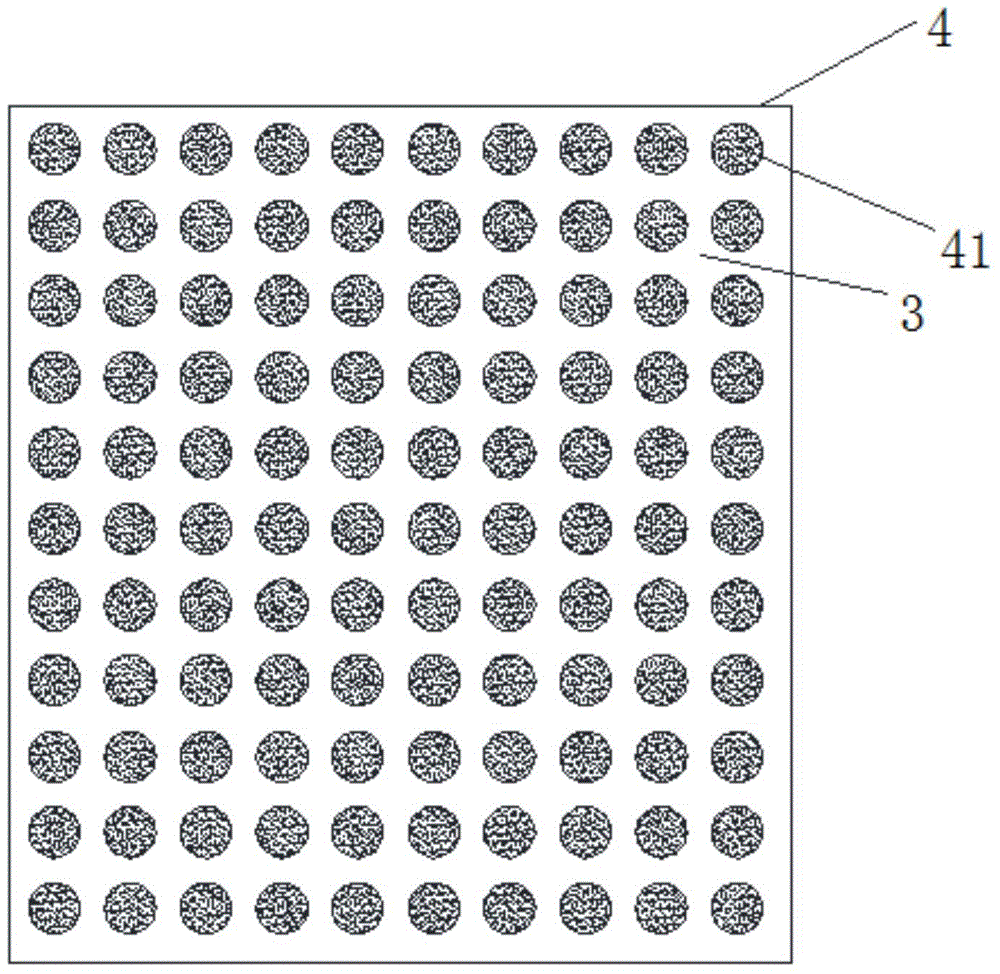 Wallpaper with perspective effect and fabrication process thereof