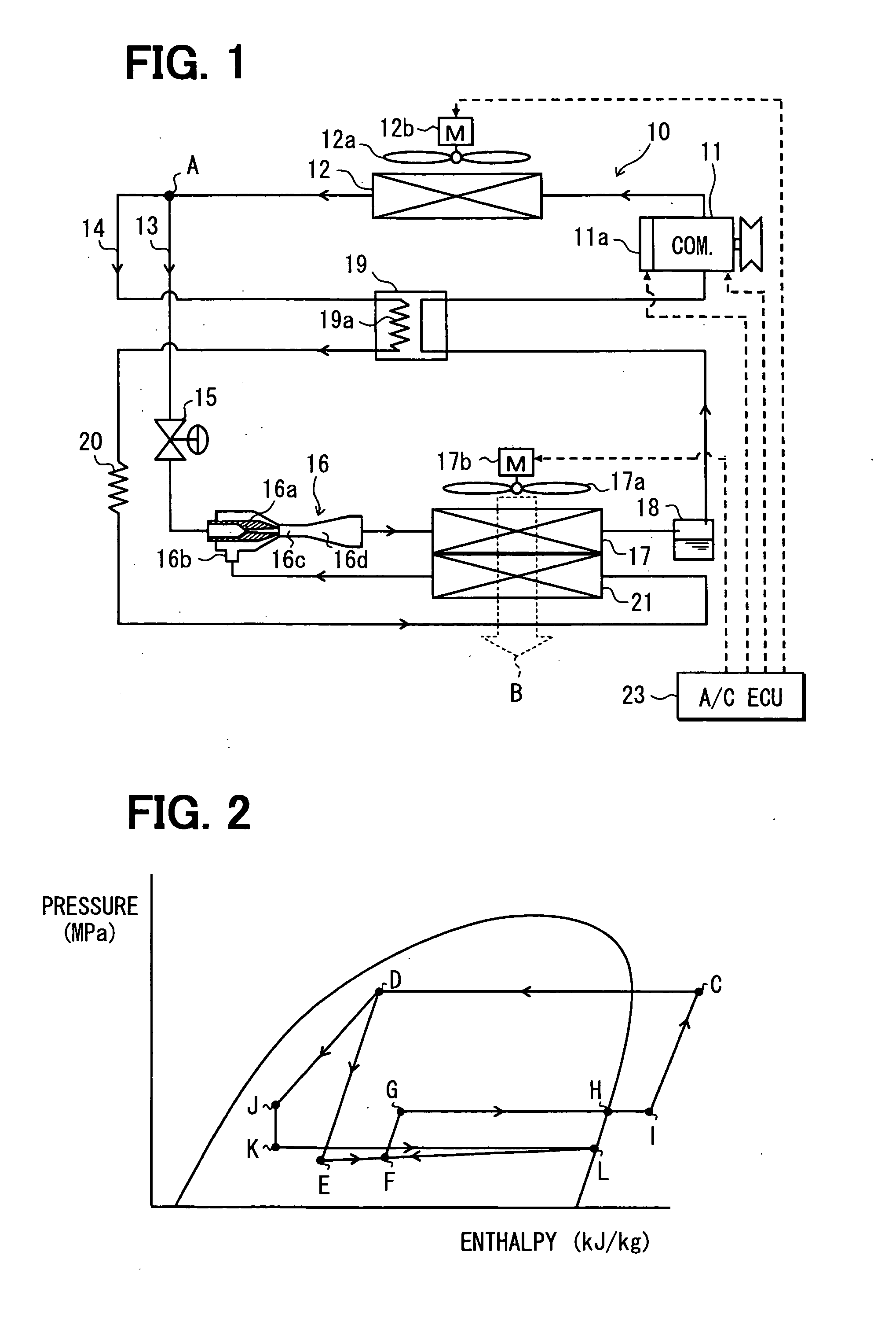 Ejector refrigerant cycle device