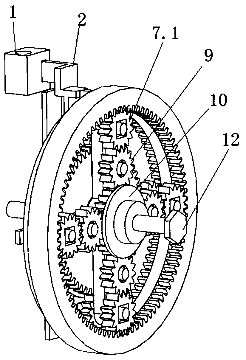 A three-speed gearbox for hand-pushed wheelchairs