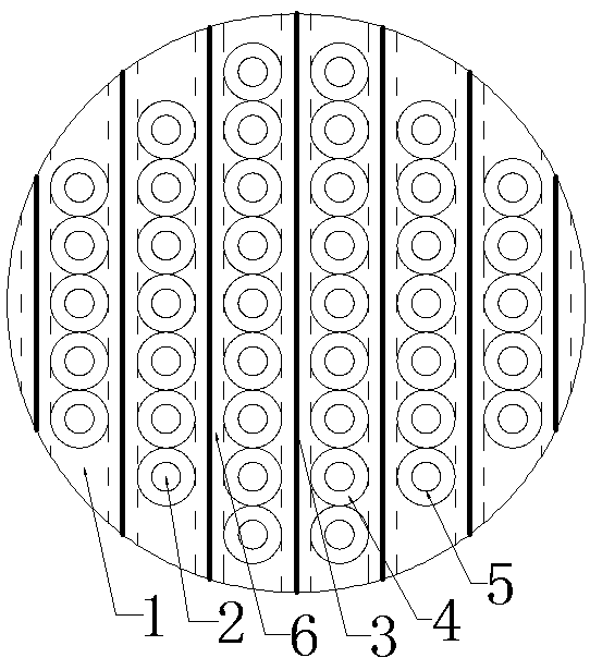 Heating forming plate for organic fertilizer granulating machine