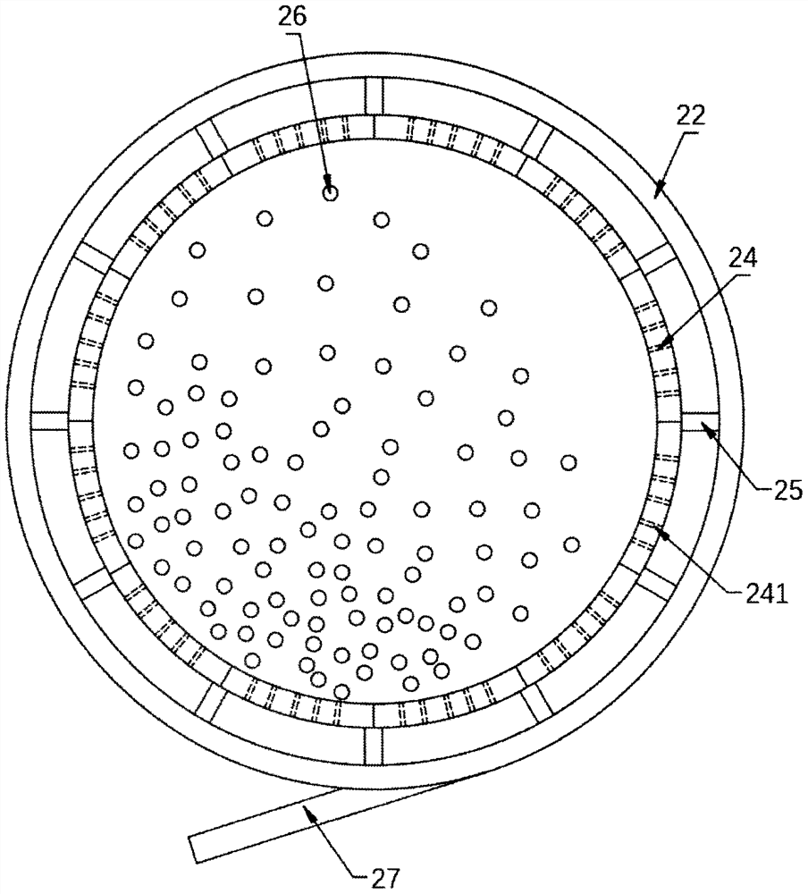 Method for preparing dry sand through ball mill