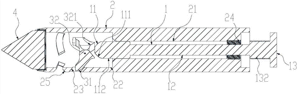 High-strength self-locking structure