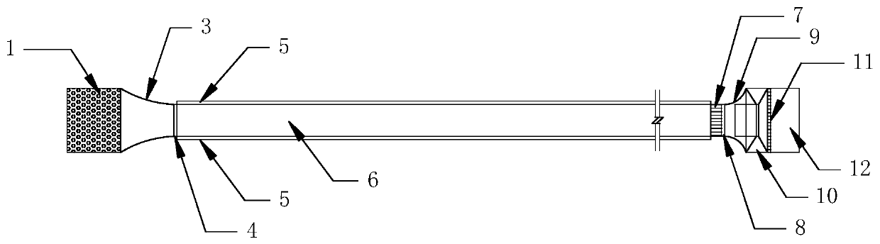 A tank system for fish egg movement test