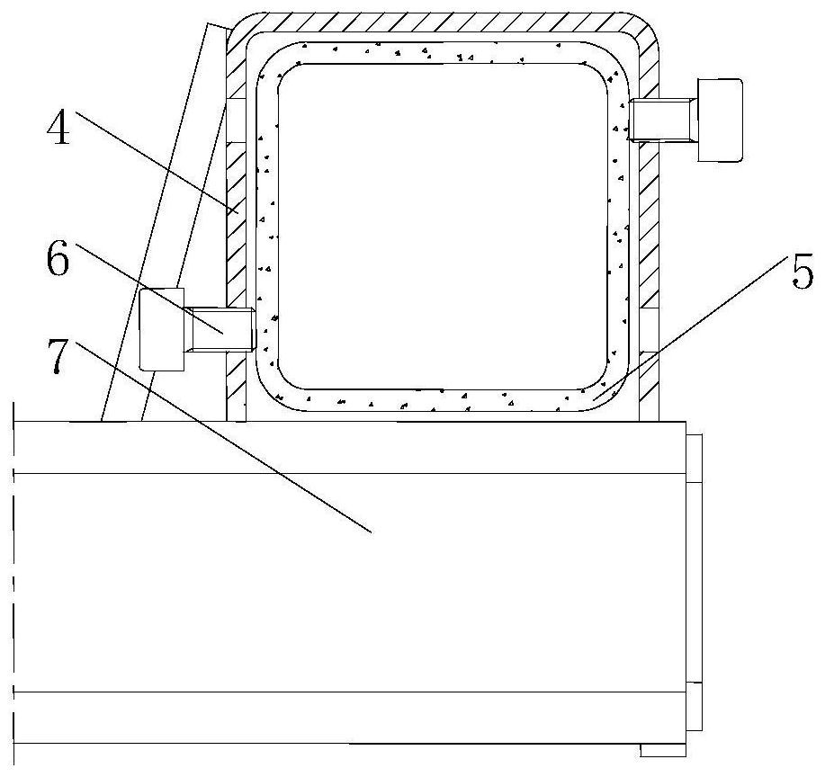 Lifting type single-column parking garage