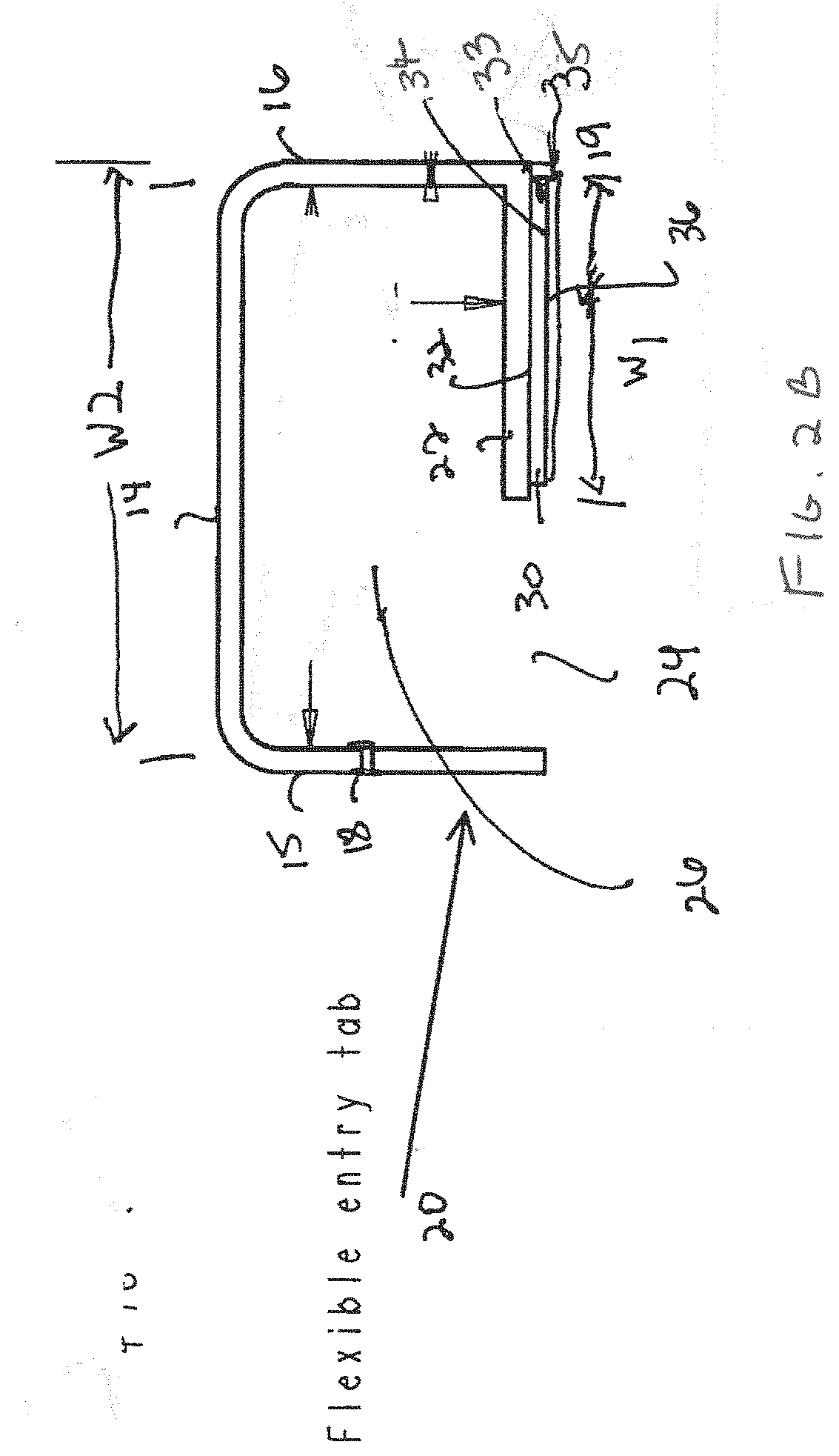 Wire Management System with Flexible Tab