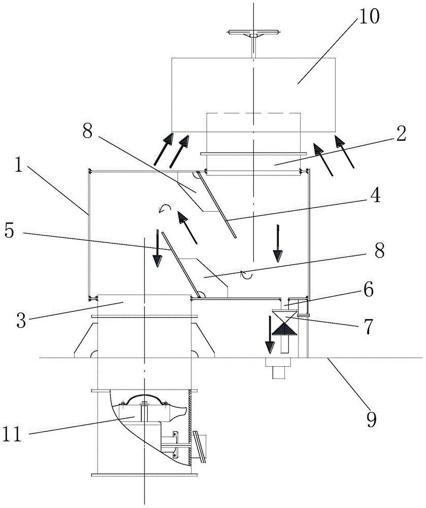 Air hose dehydration cabinet