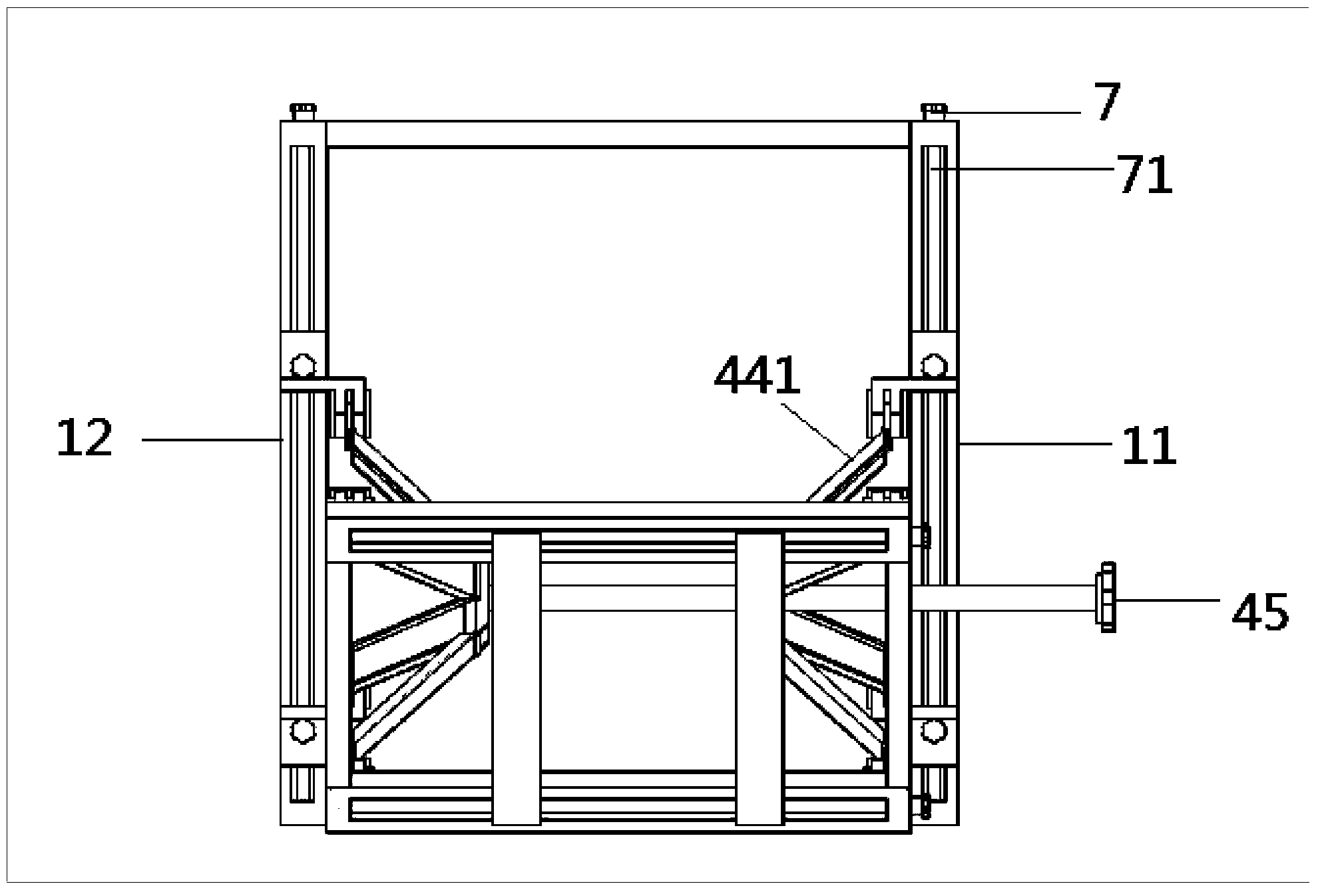 Angle-variable adjustable jack