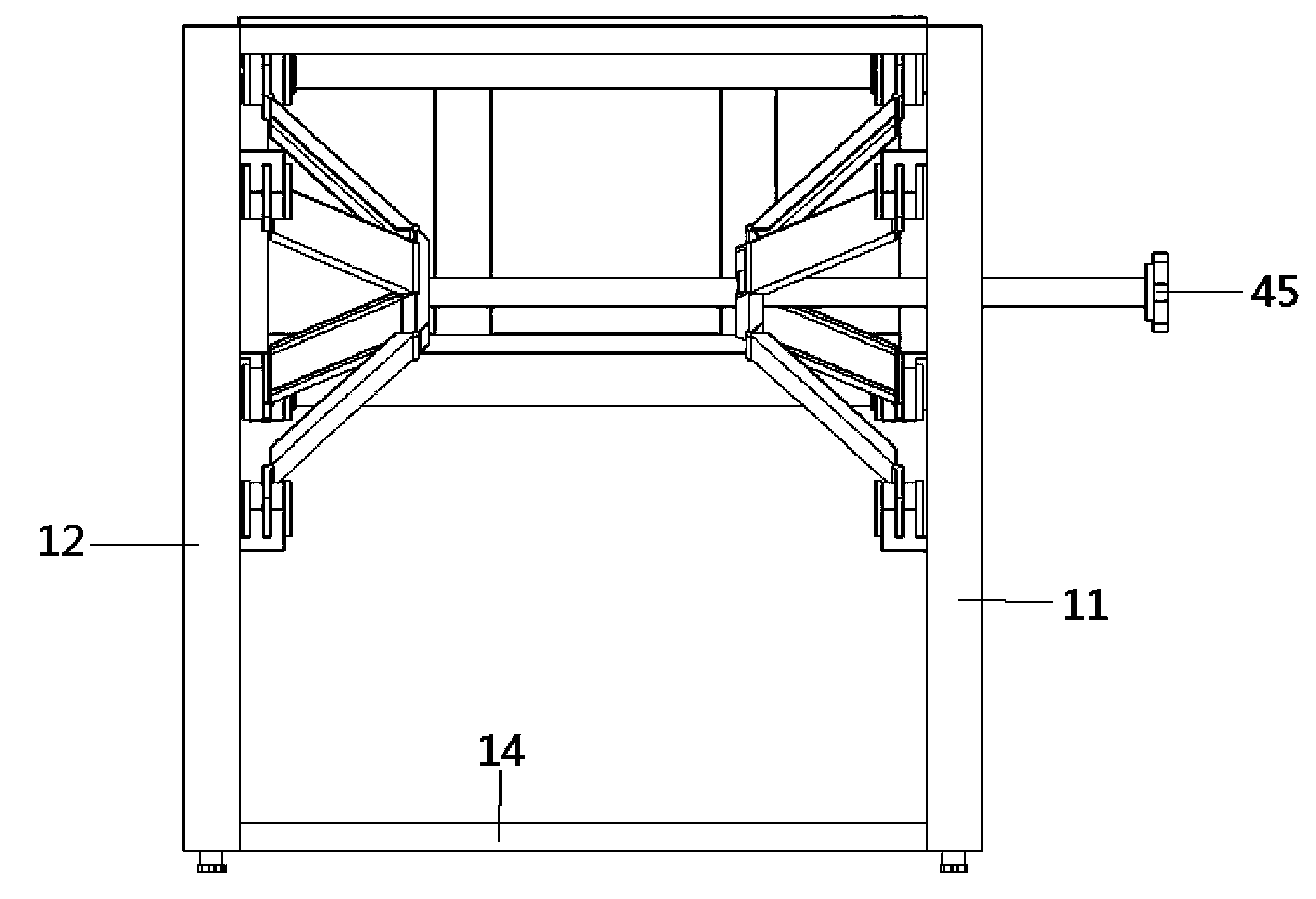 Angle-variable adjustable jack