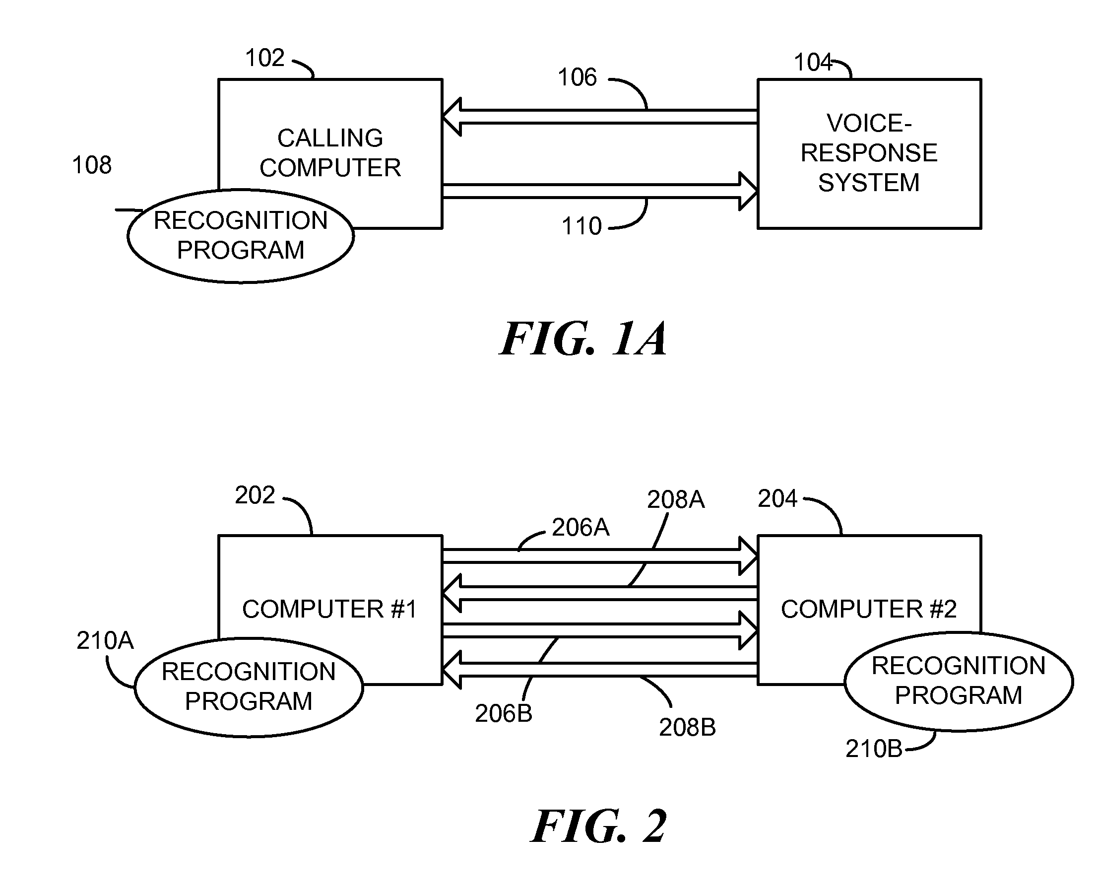 Closed-loop command and response system for automatic communications between interacting computer systems over an audio communications channel