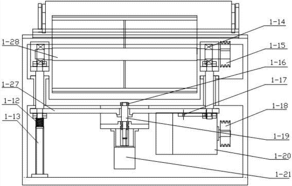 An automatic double aluminum row roller bead grinding machine and a round particle grinding production line