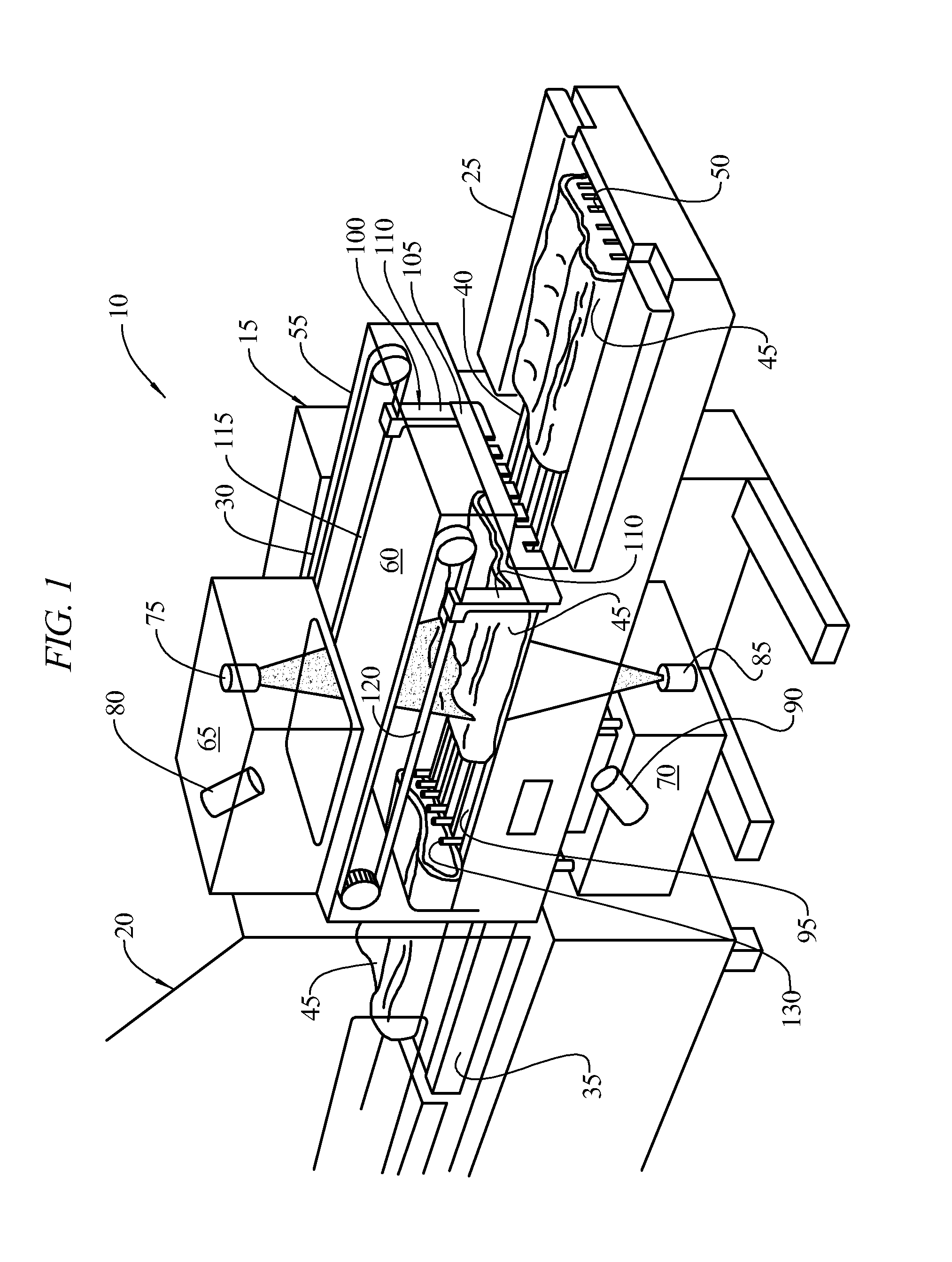 Automated product profiling apparatus and product slicing system using the same