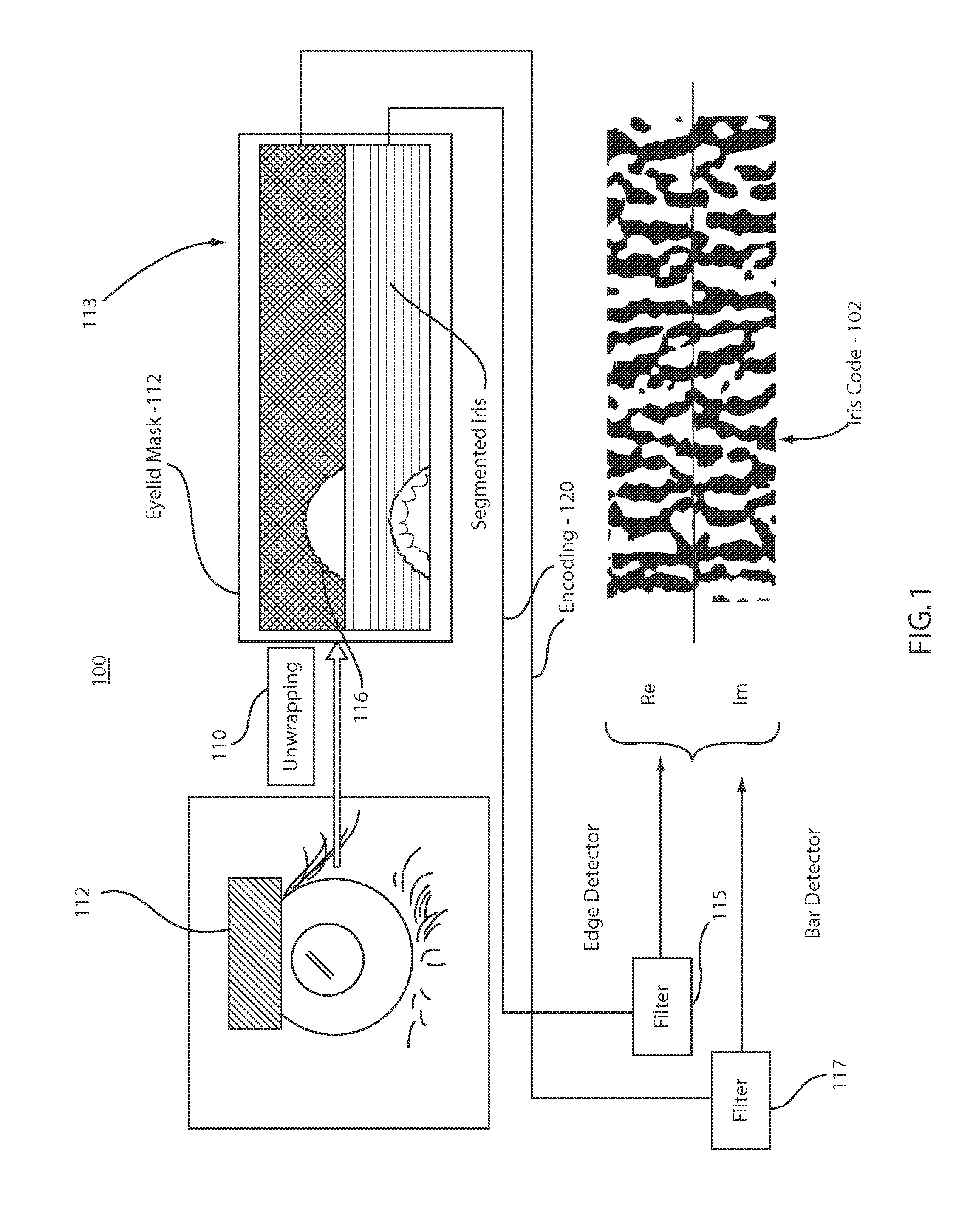 System and method for generating and employing short length iris codes