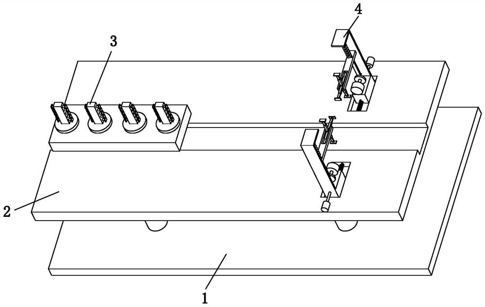 Electrostatic spraying method for aluminum profile manufacturing