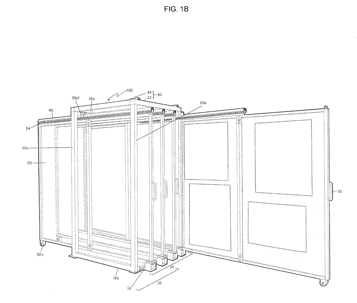 Modular hanging storage system