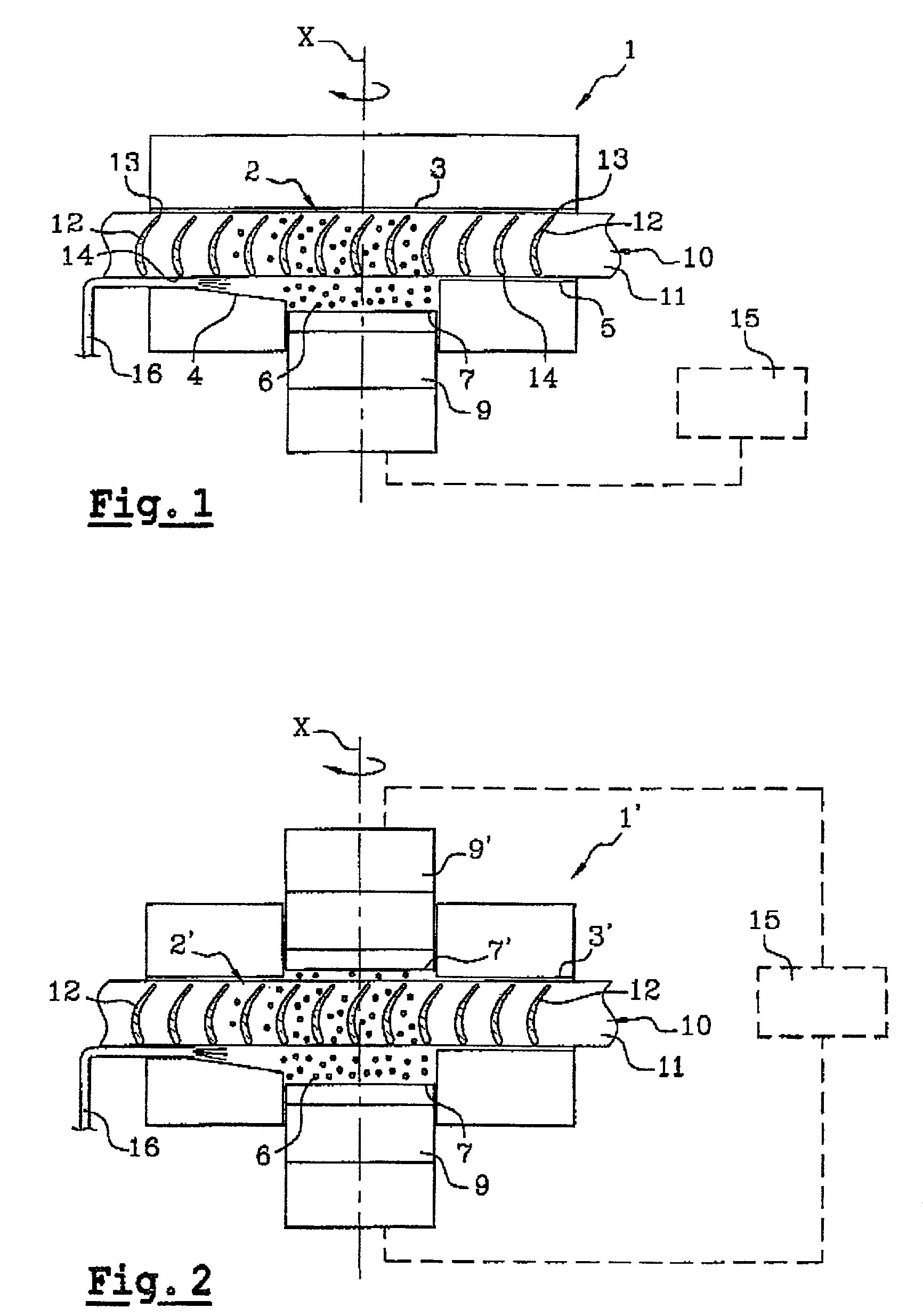Method of shot blasting and a machine for implementing such a method