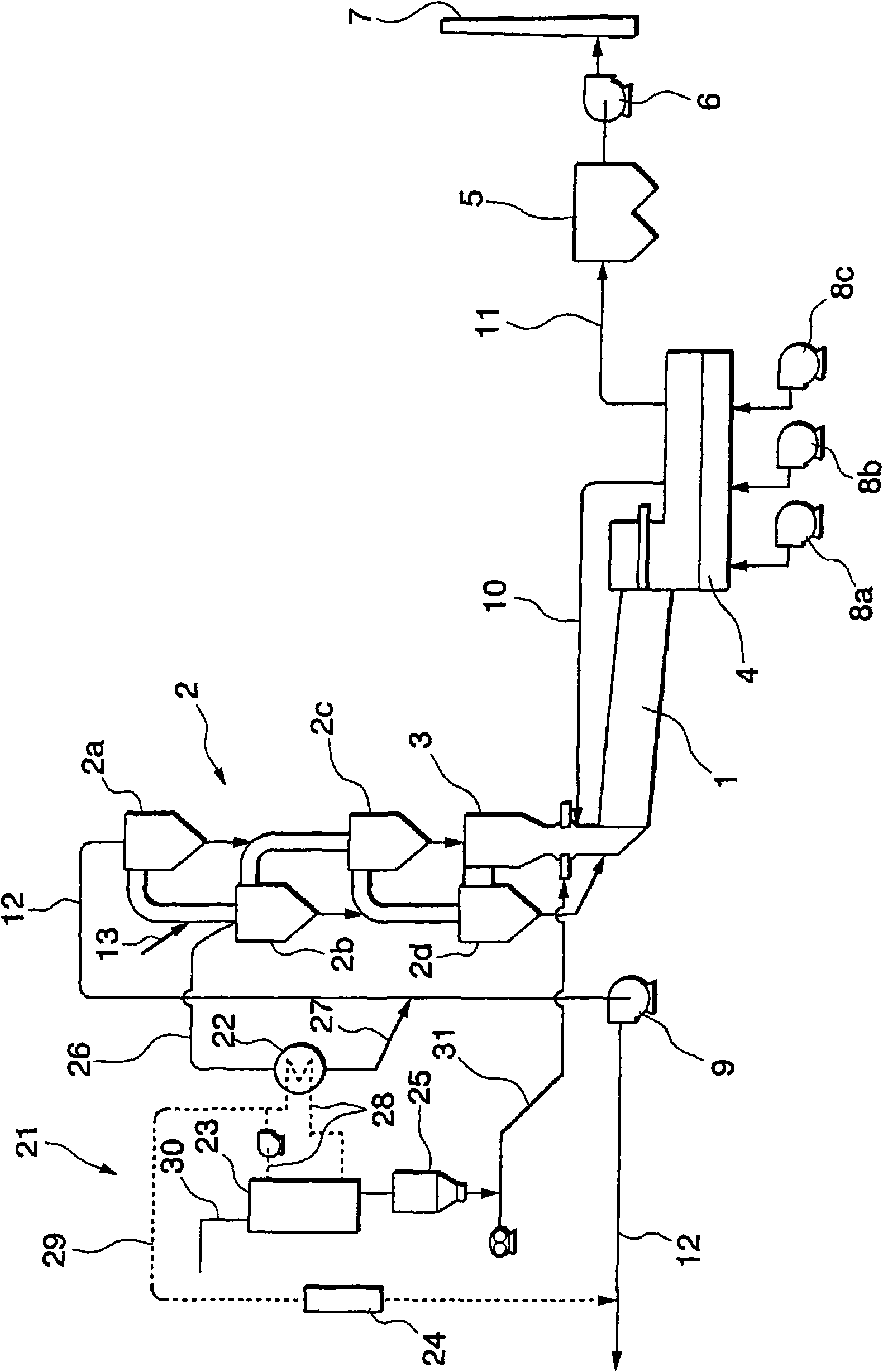 Method of disposing of organic waste of high water content and disposal apparatus therefor