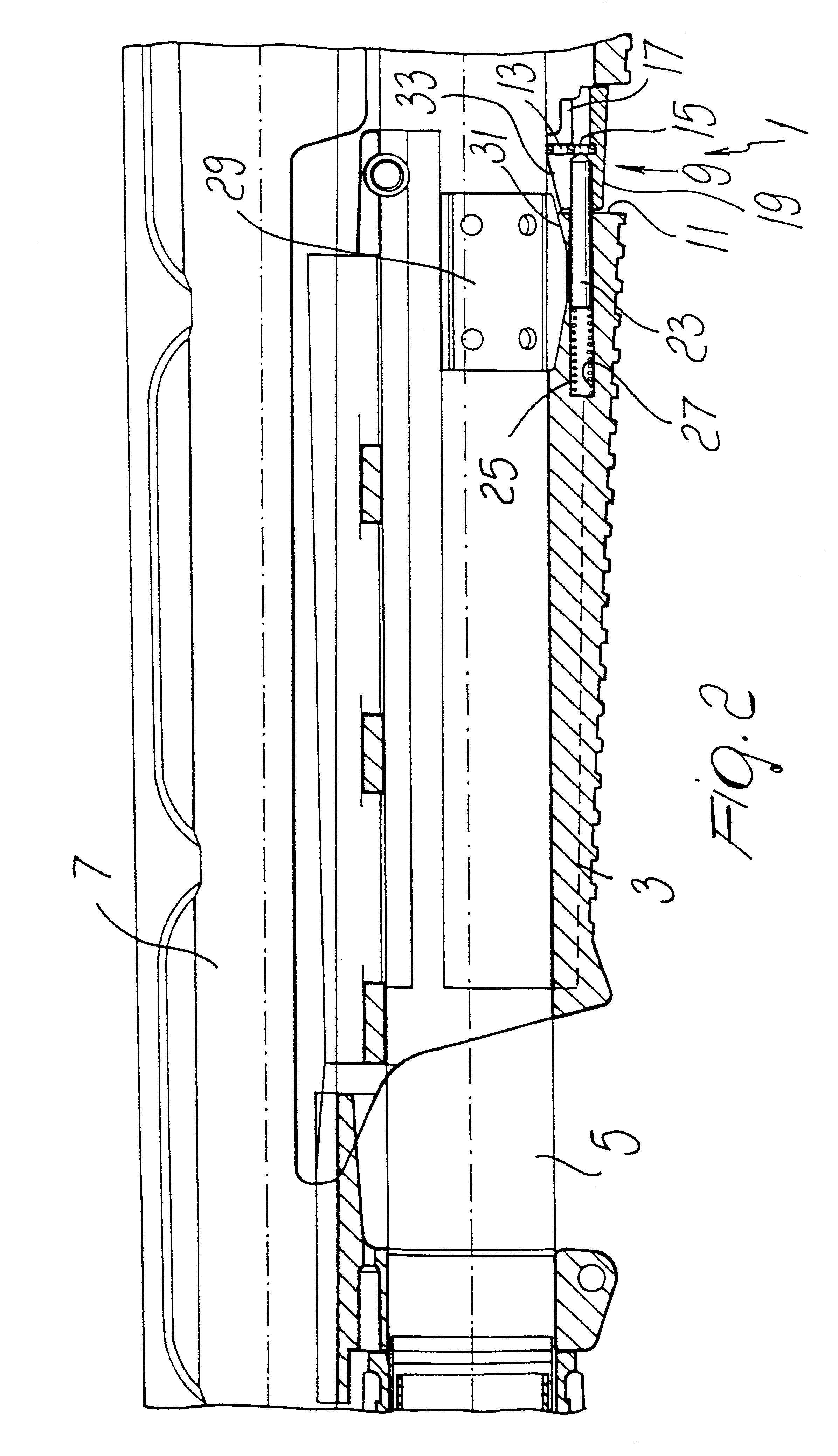 Device for controlling the feeder system of pump-action shotguns