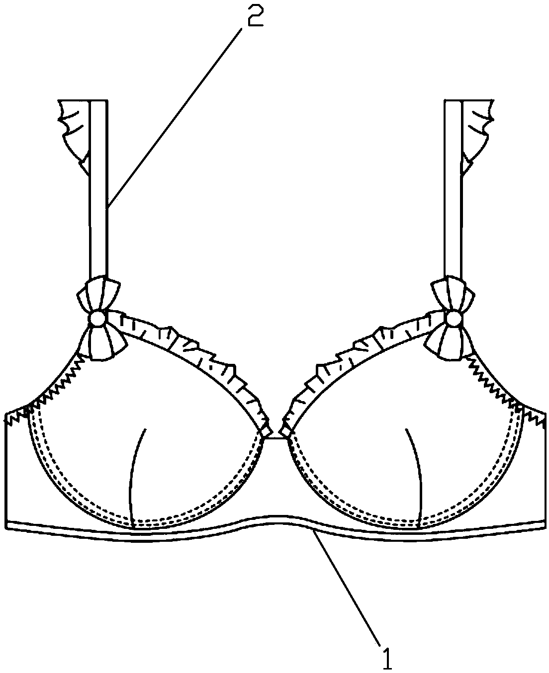 Production method of individualized fitted bra