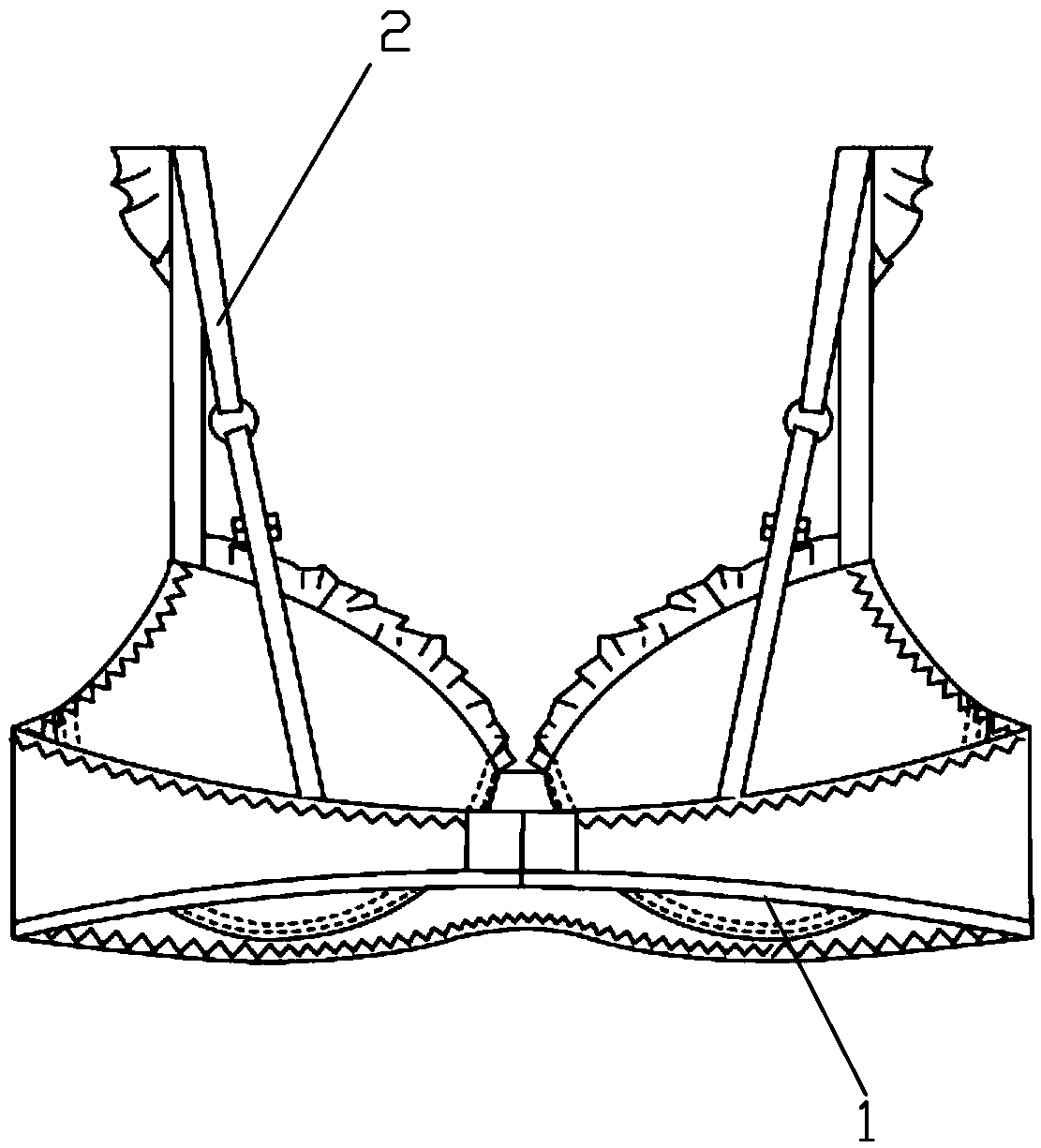 Production method of individualized fitted bra