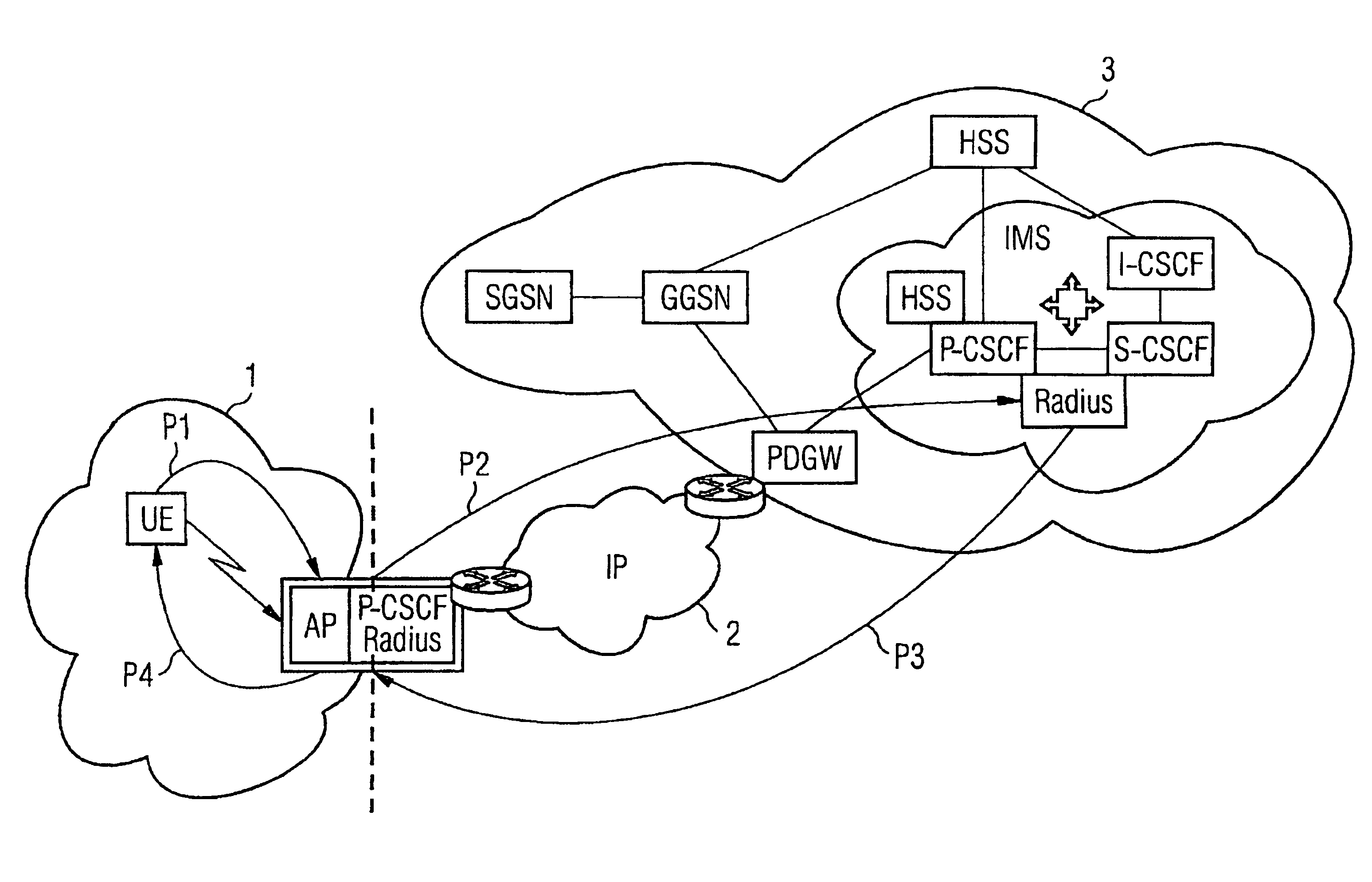 Method for transmitting data in a WLAN network