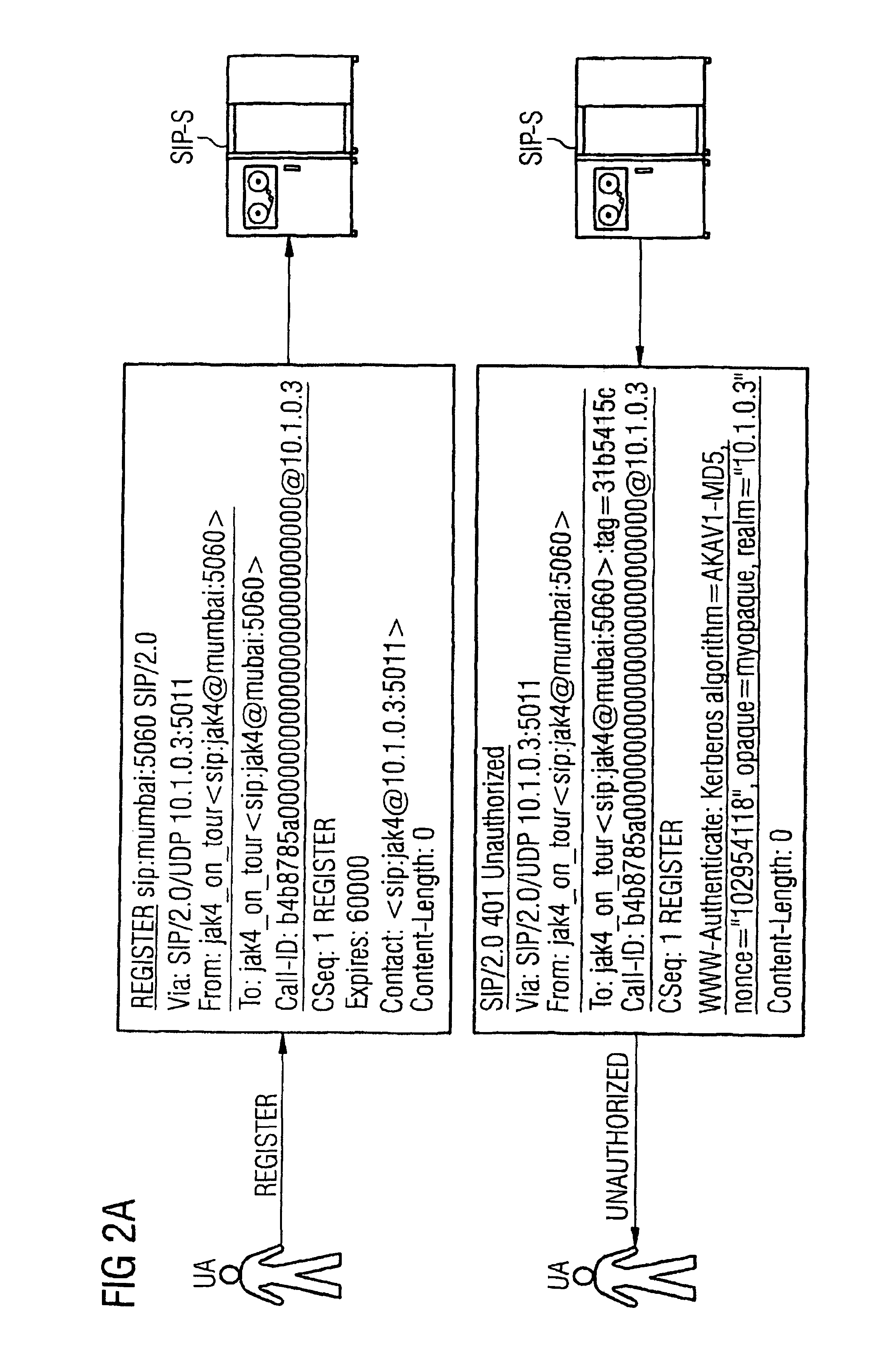 Method for transmitting data in a WLAN network