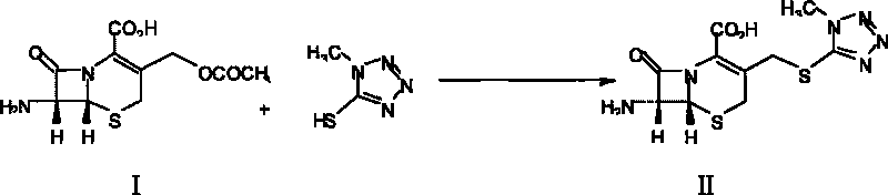 Synthetic method of 7-MAC intermediate