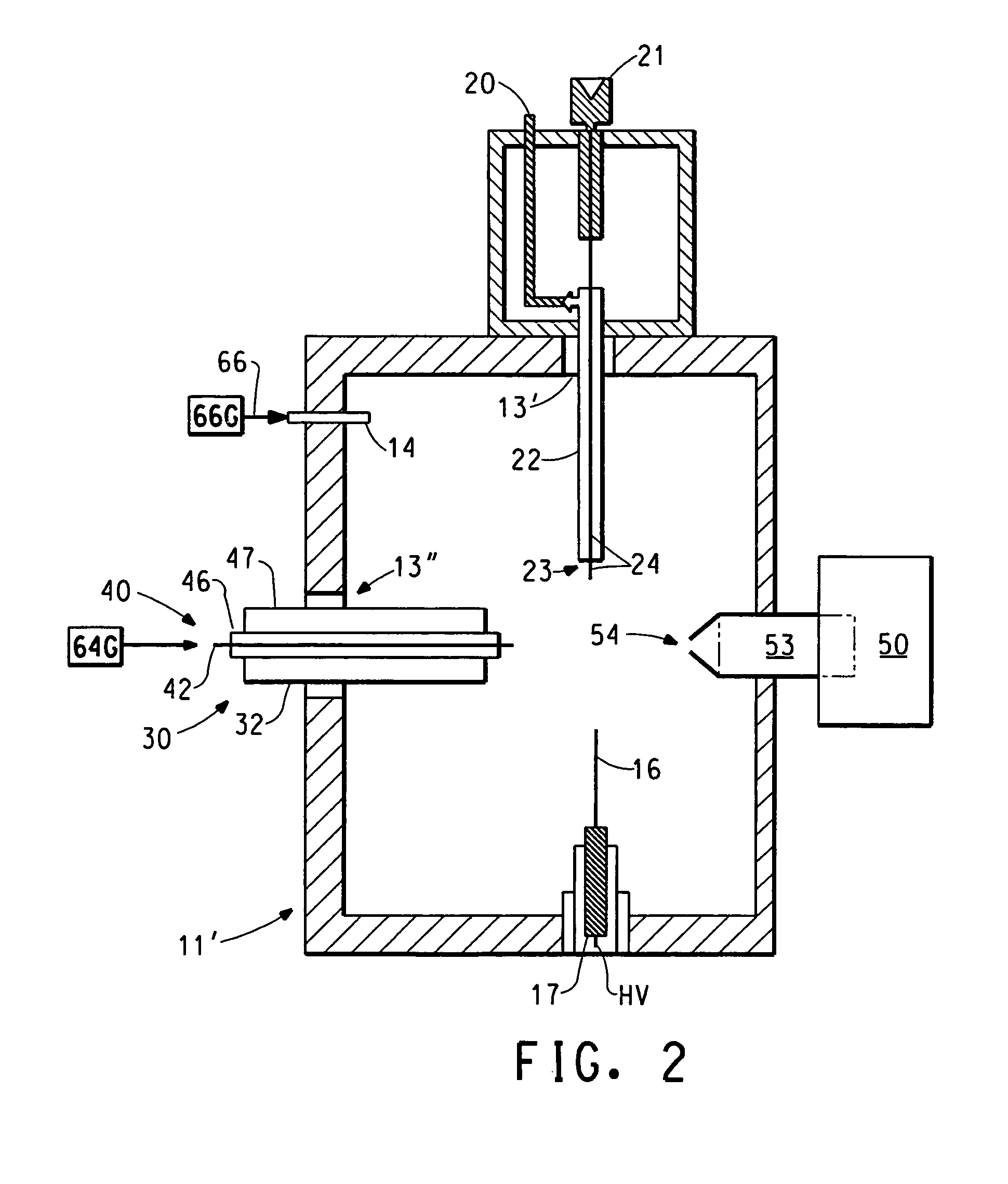 Ion source for a mass spectrometer