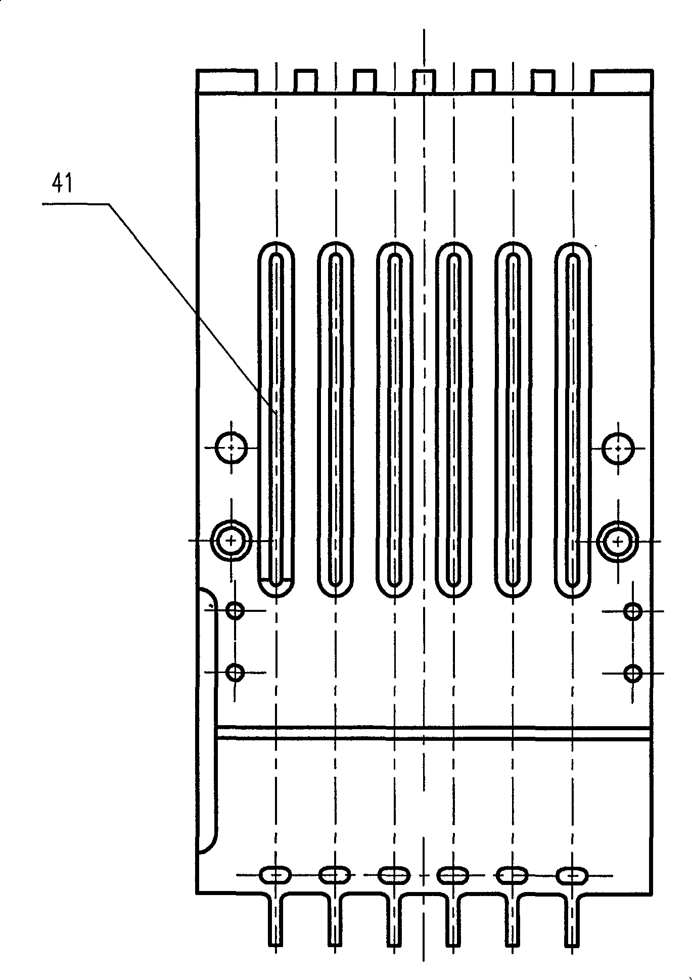 Automatic capsule falling and pushing-out linkage mechanism