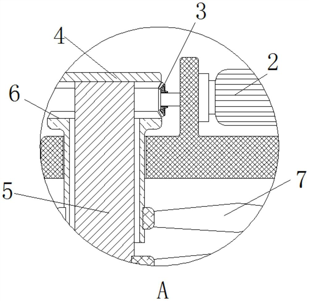 Novel pvc material automatic hot-melting filtering mechanism