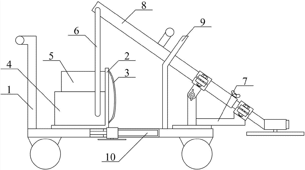 High-efficiency agricultural harvesting device