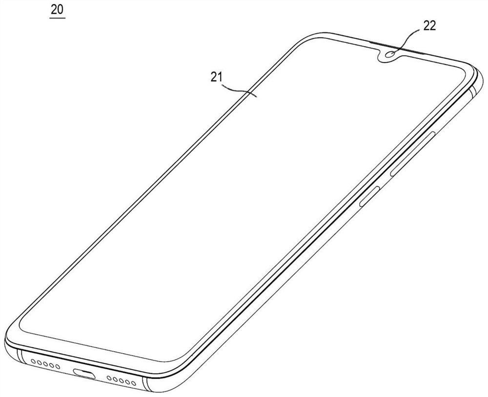 Display panel, display screen and terminal