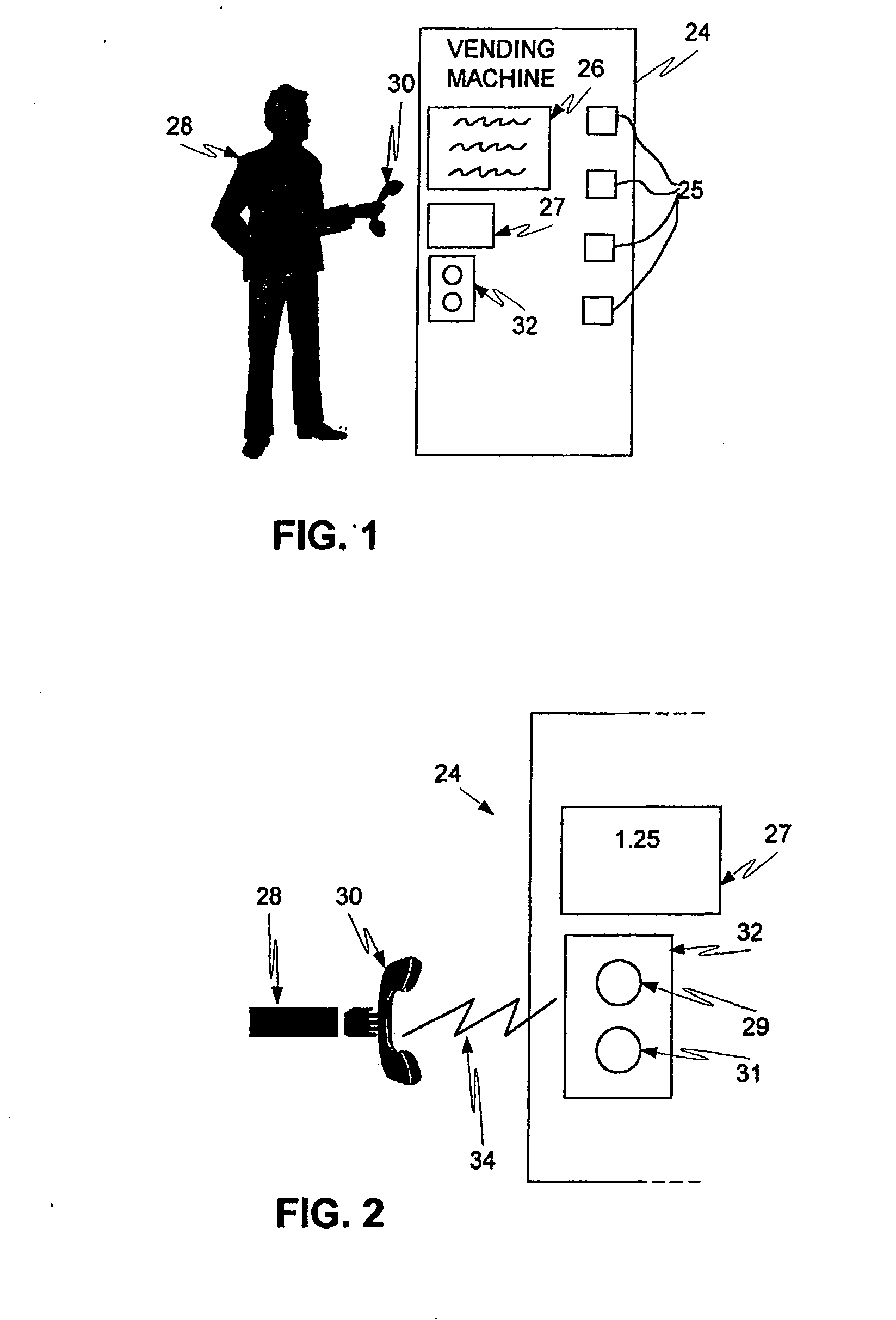 Methods, devices and bank computers for consumers using communicators to wire funds to sellers and vending machines