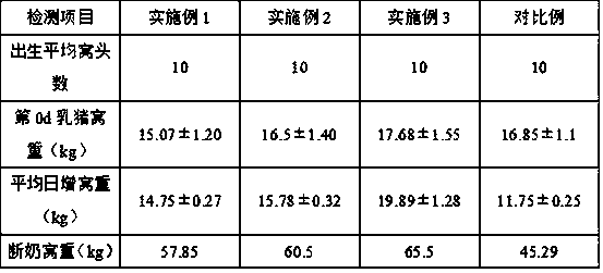 Preparation method of special silage for lactation sows