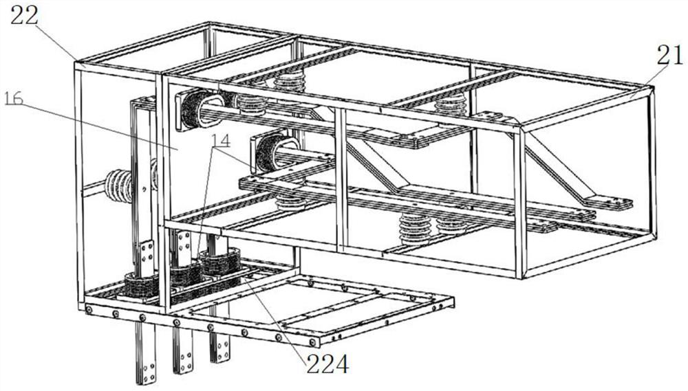 Bus bridge structure and bus bridge system